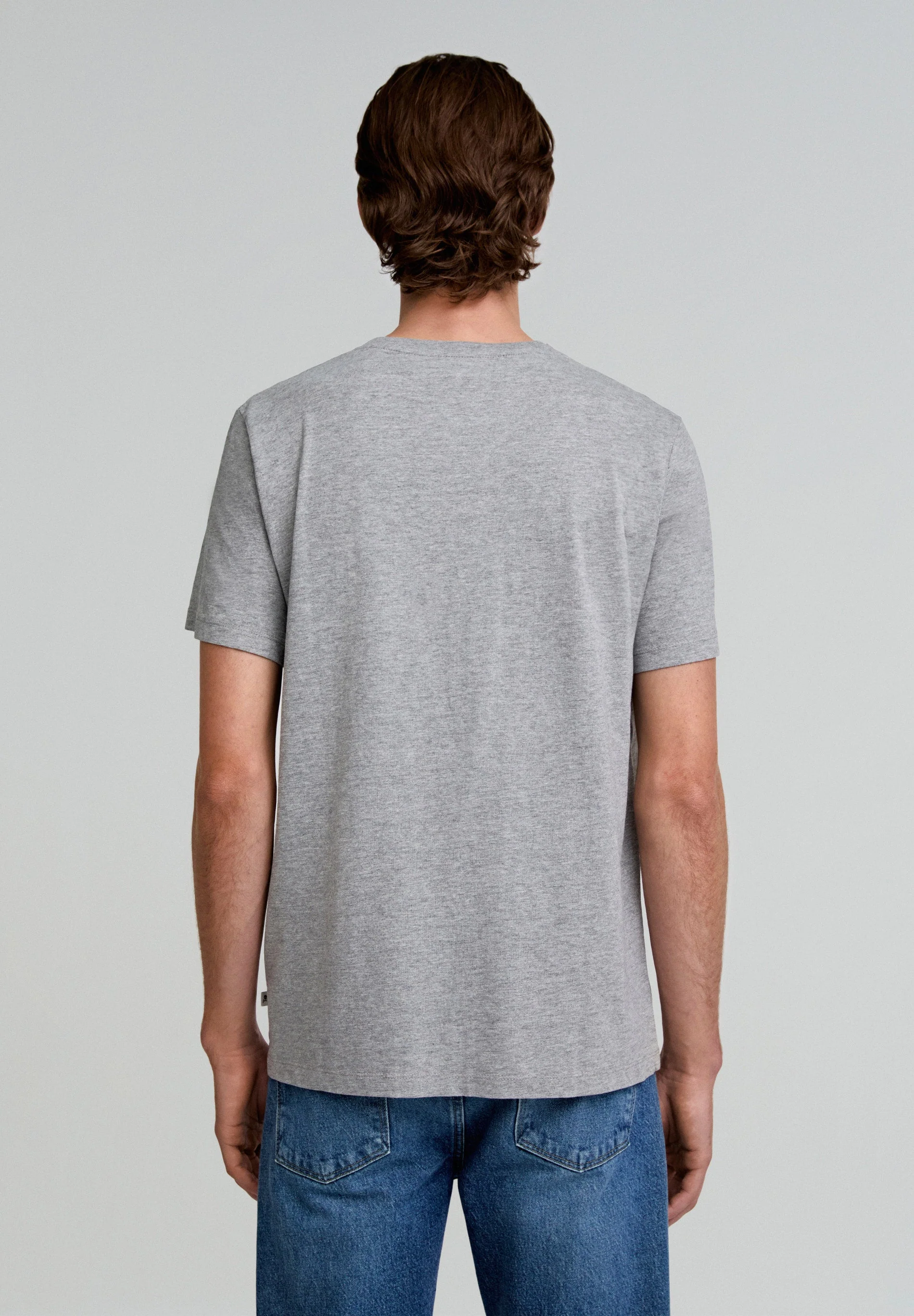 BASIC COTTON SKULL T-SHIRT - Image 4