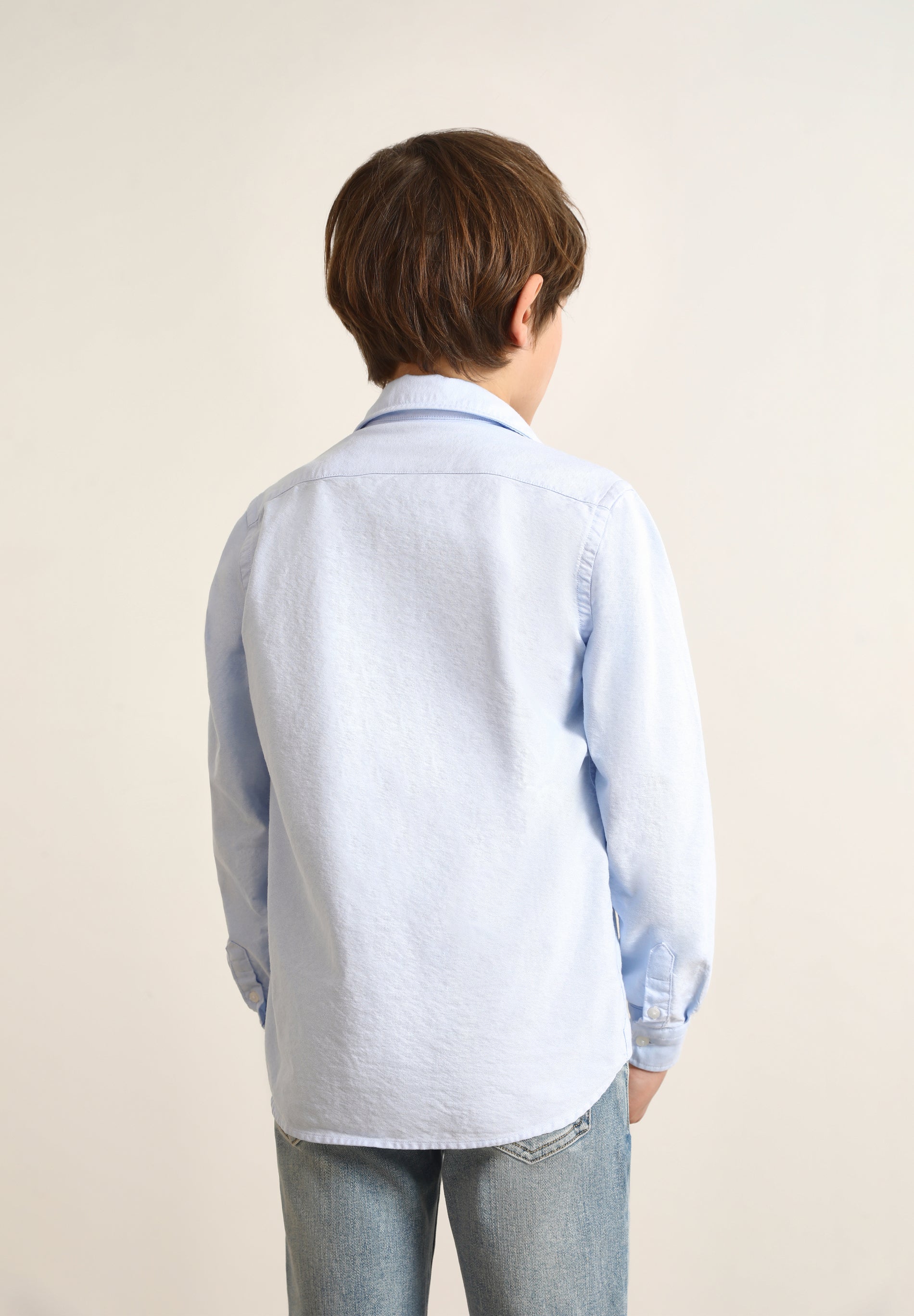 POLO NECK SHIRT WITH CONTRAST SKULL PRINT - Image 5