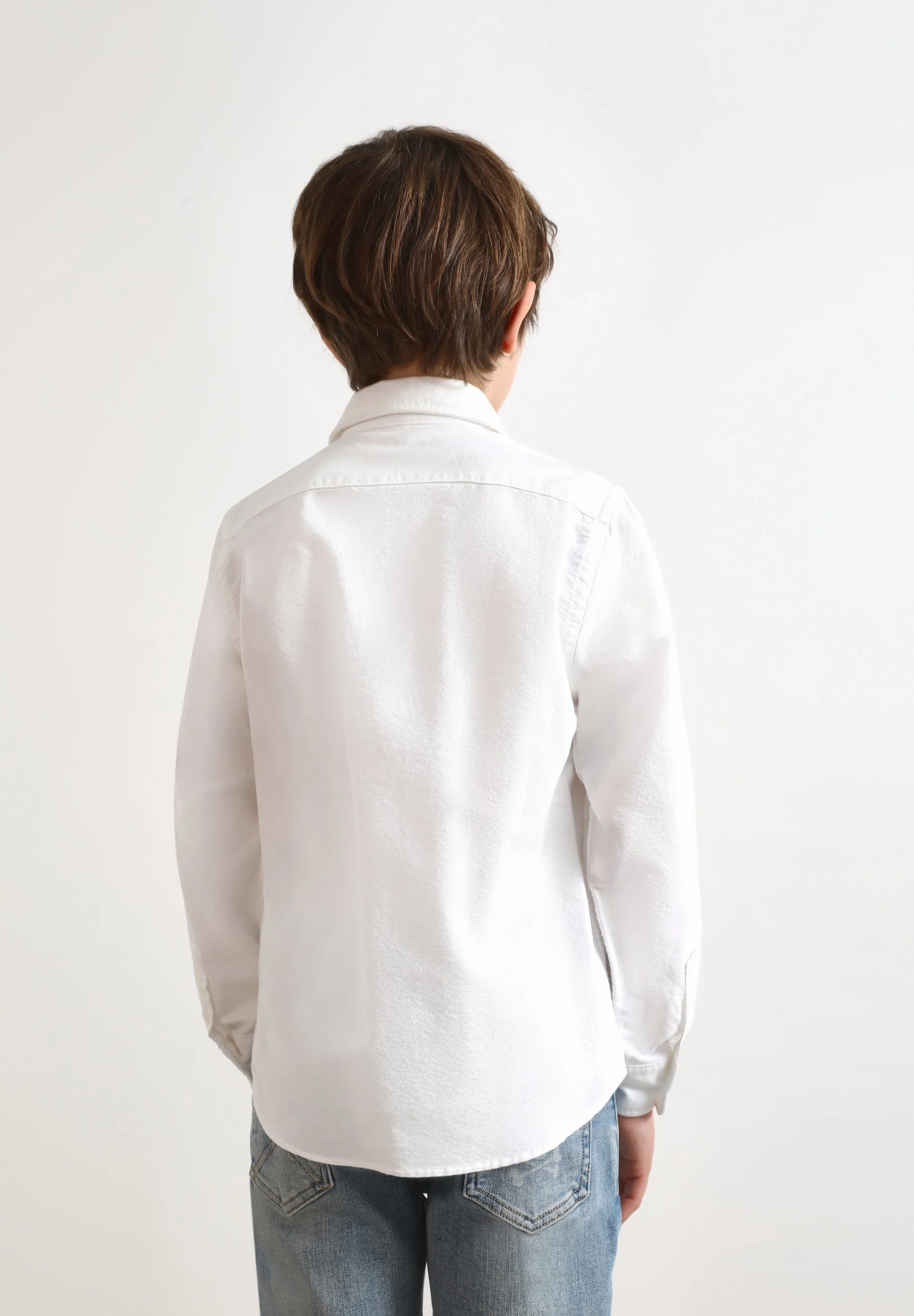 OXFORD POPOVER SHIRT WITH CONTRAST SKULL - Image 5