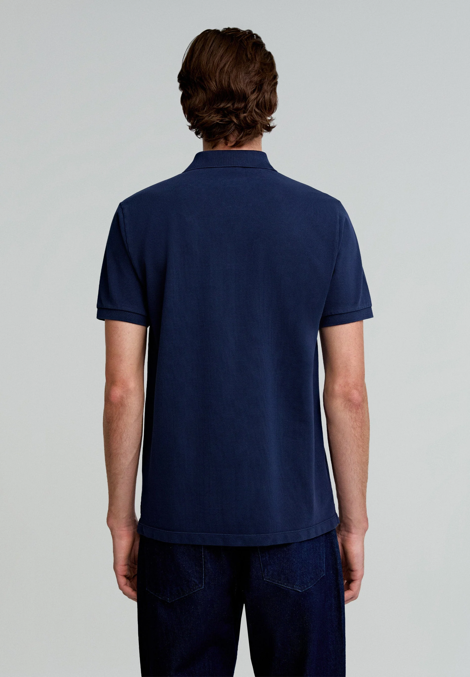 BASIC POLO SHIRT WITH CONTRAST SKULL - Image 4