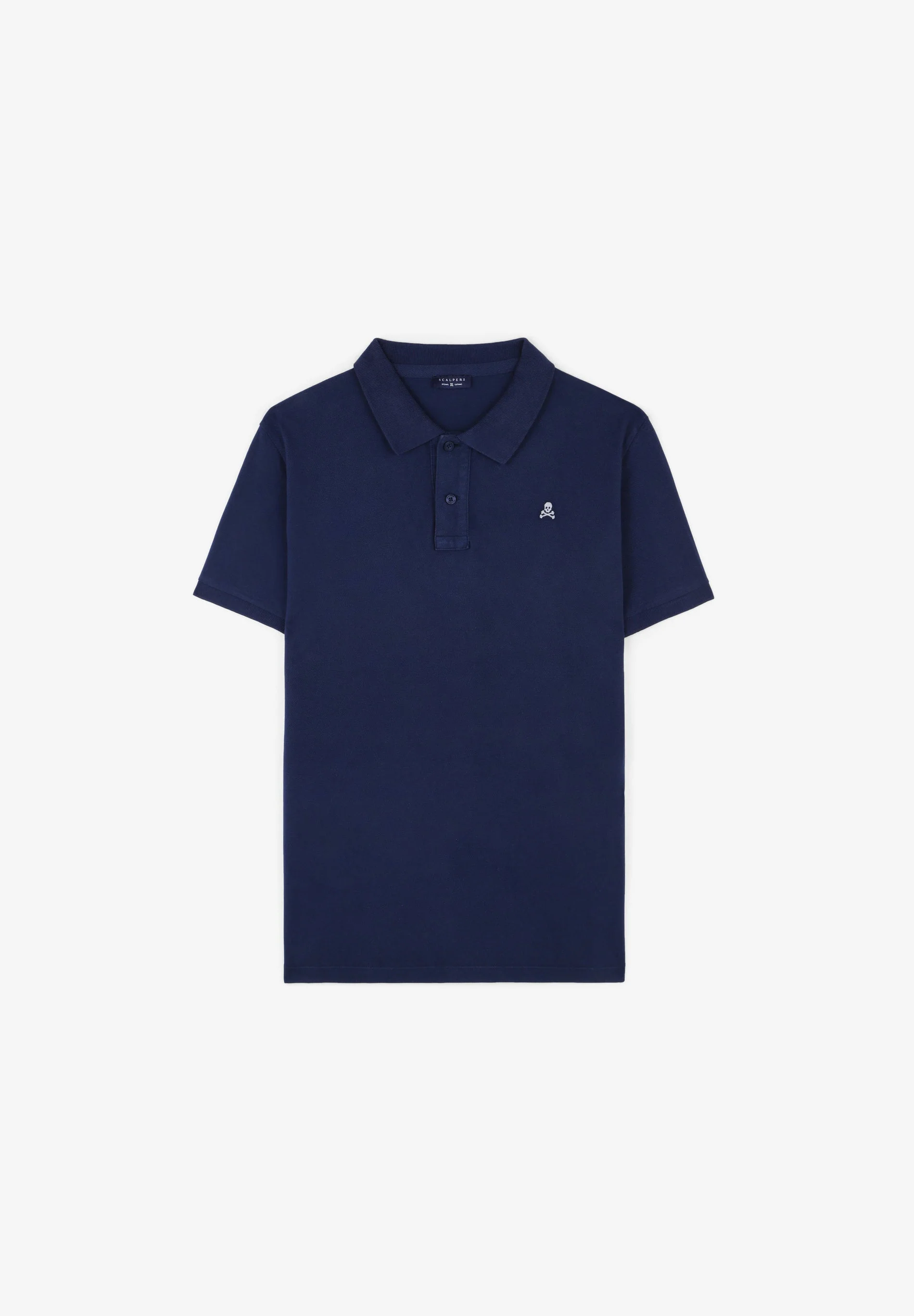 BASIC POLO SHIRT WITH CONTRAST SKULL - Image 5