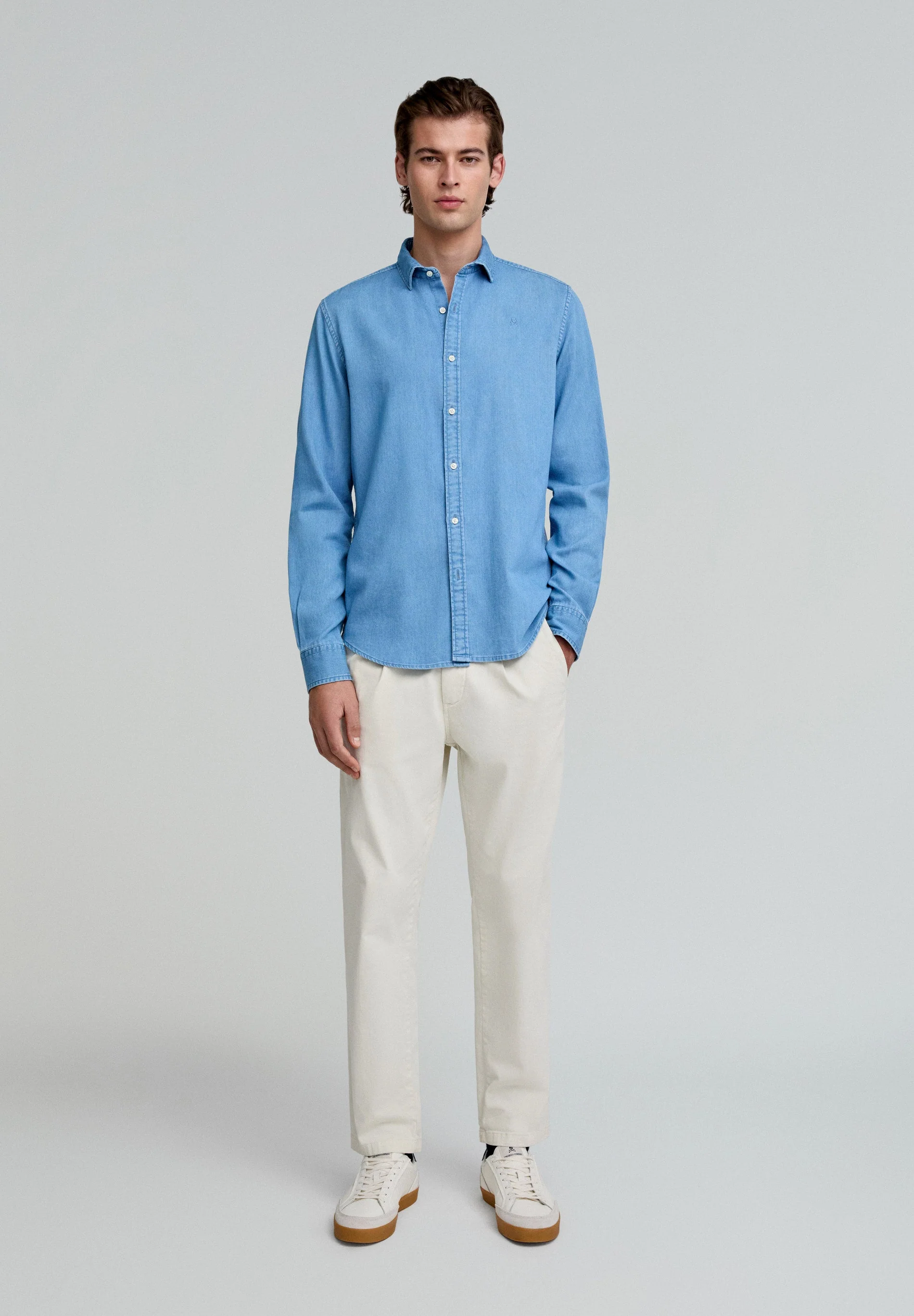 BASIC DENIM SHIRT - Image 2