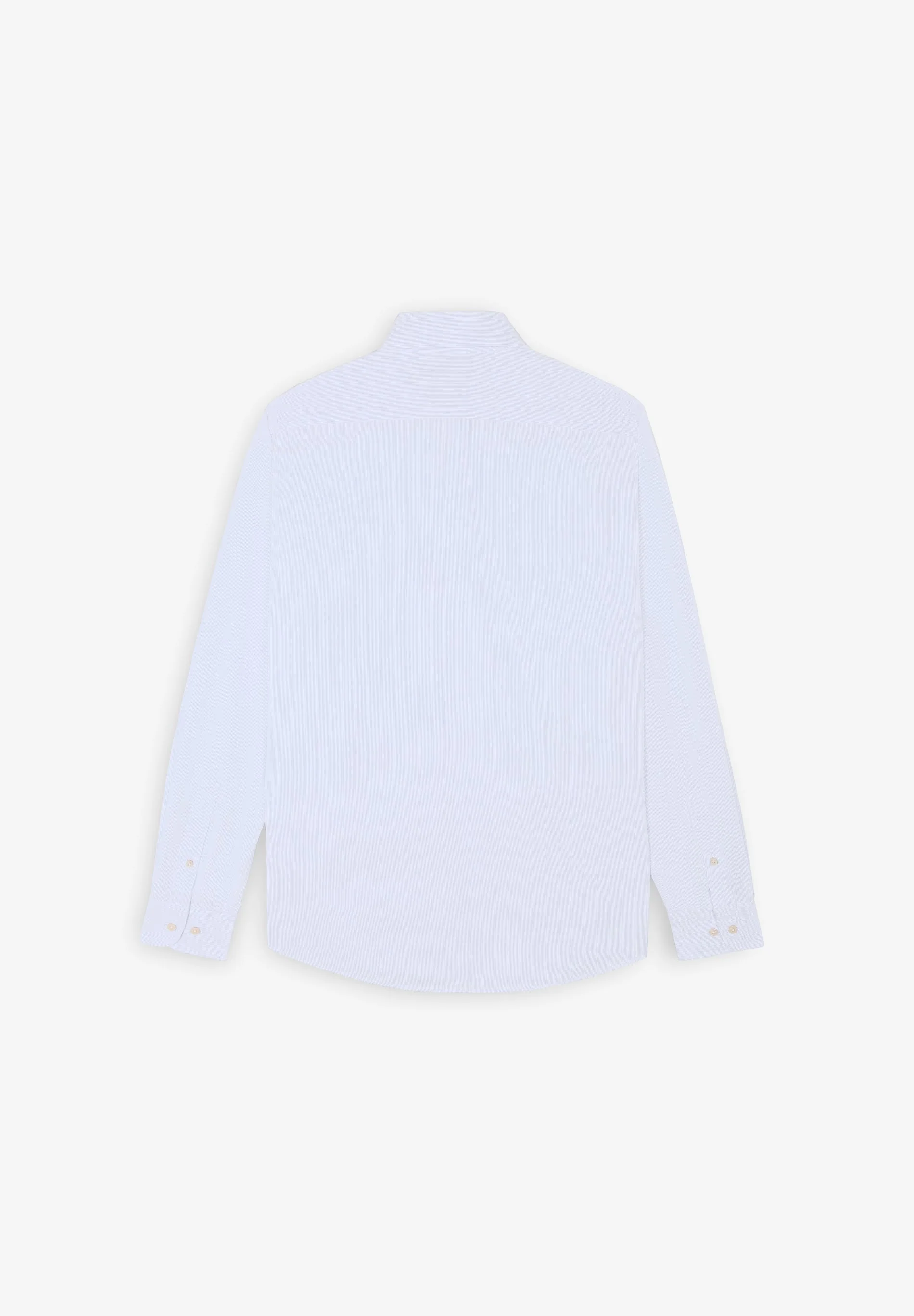 CONTRAST SKULL STRIPED FORMAL SHIRT - Image 6