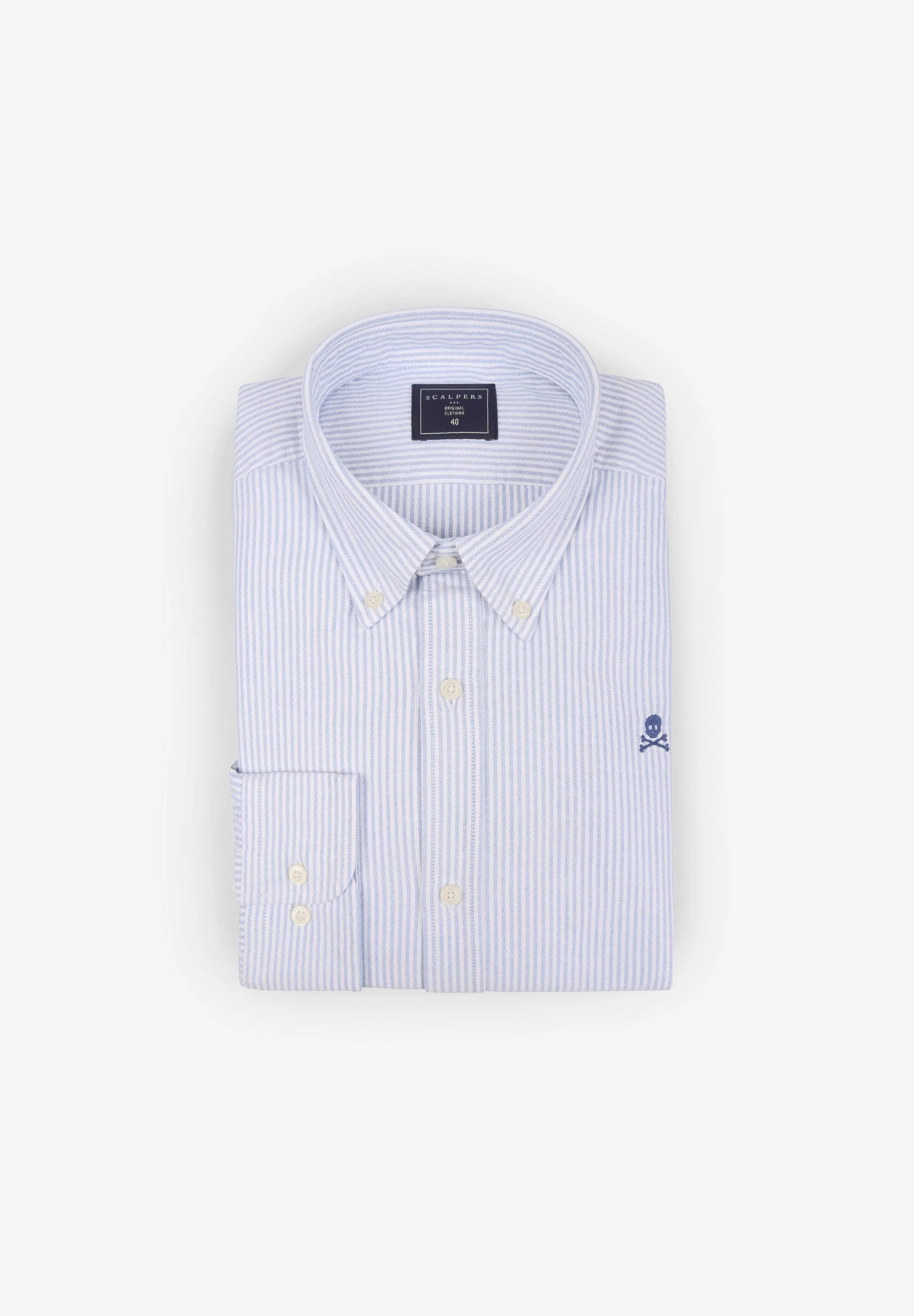 CAMISA OXFORD CALAVERA CONTRASTE - Image 3