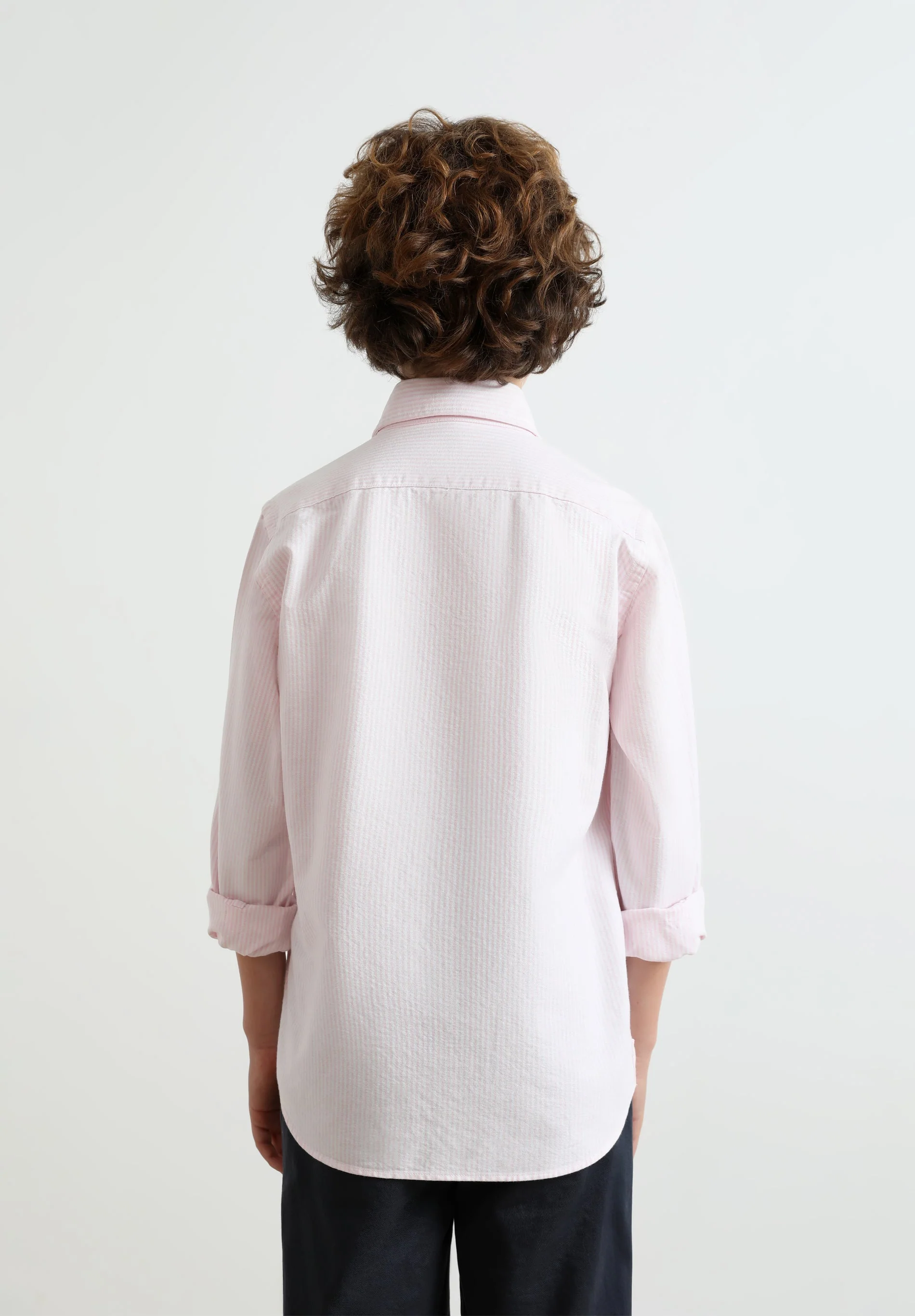 STRIPED SHIRT WITH CONTRAST SKULL - Image 4