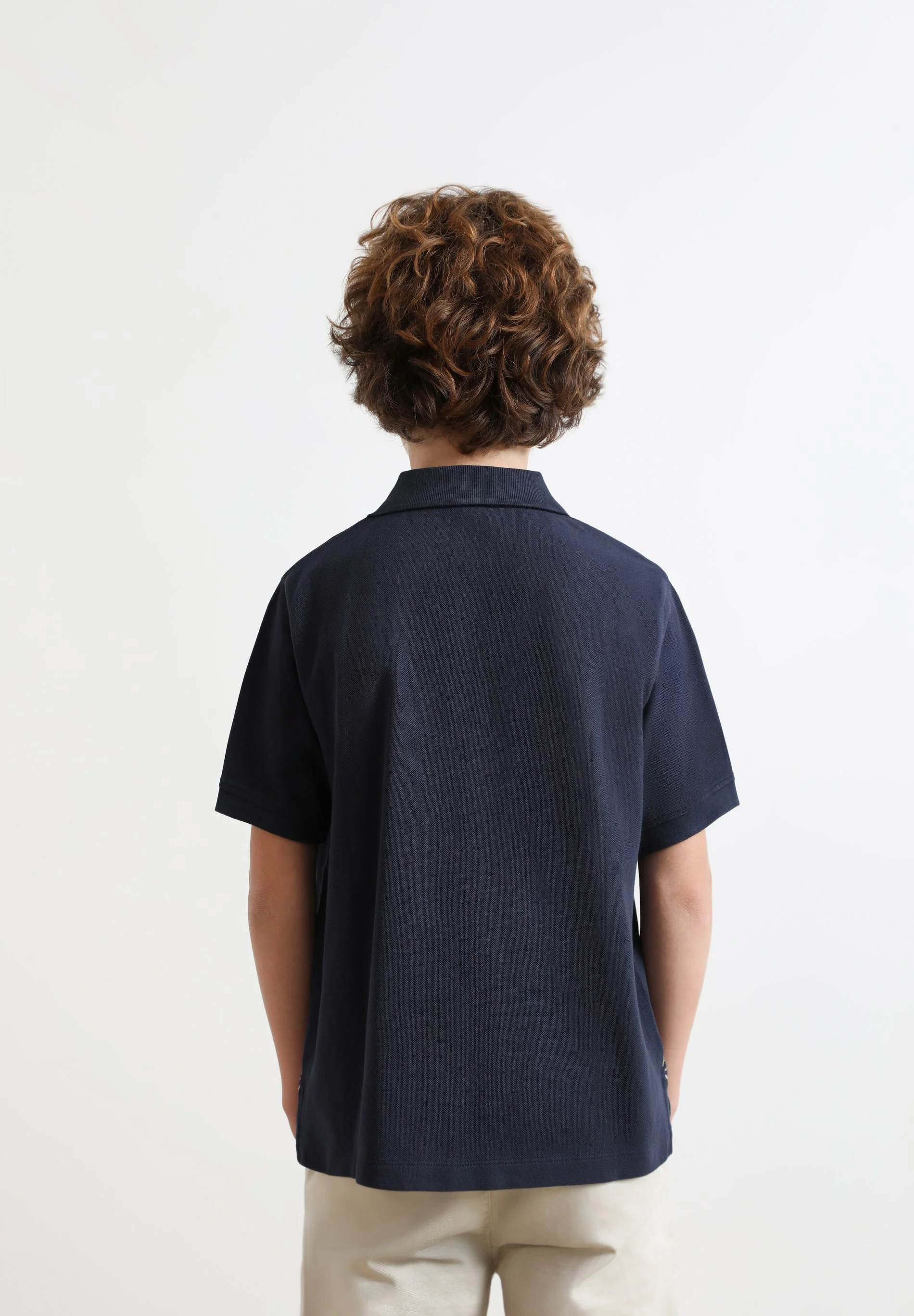 BASIC SKULL POLO SHIRT - Image 4
