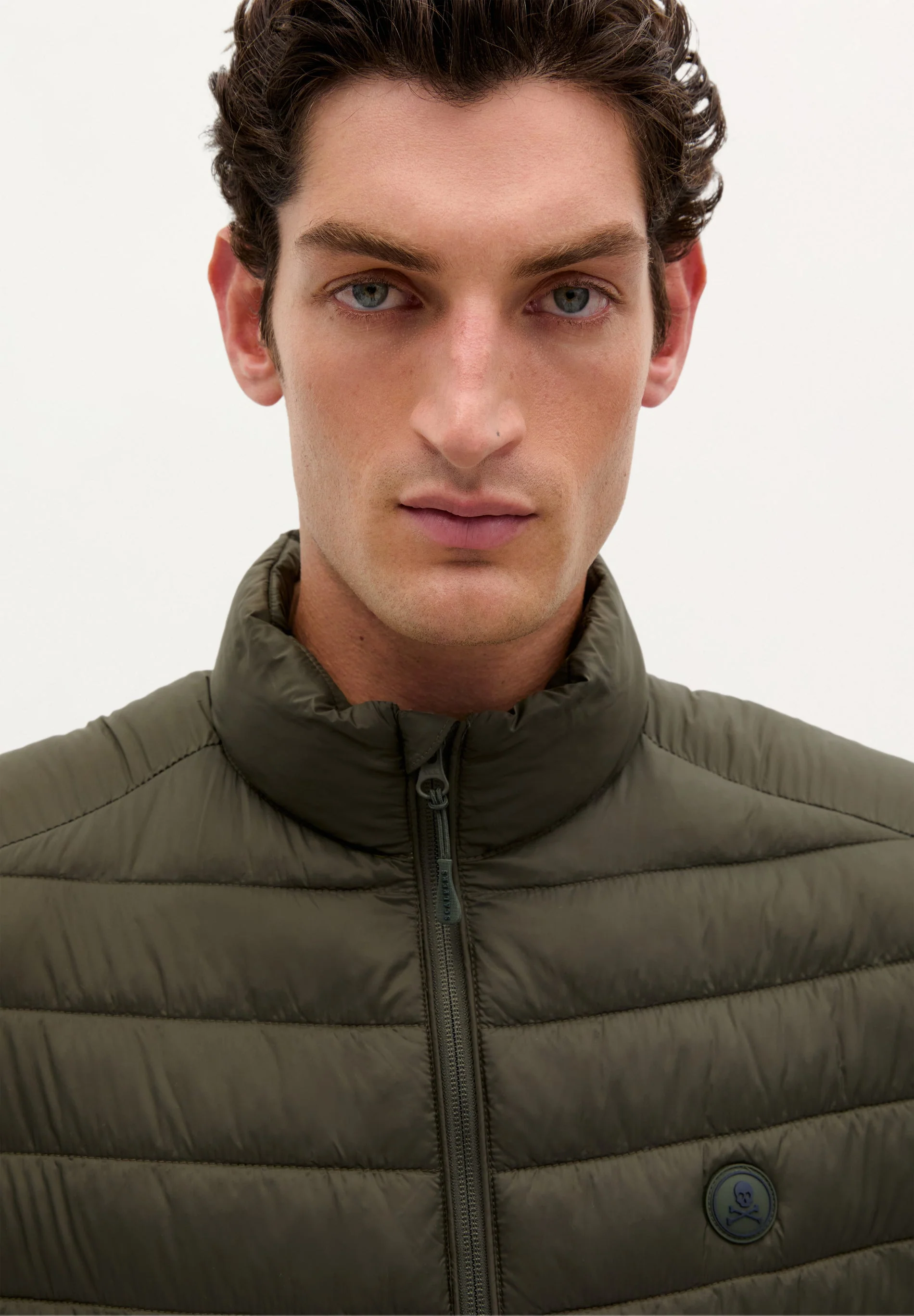 PUFFER JACKET WITH SKULL DETAIL - Image 3