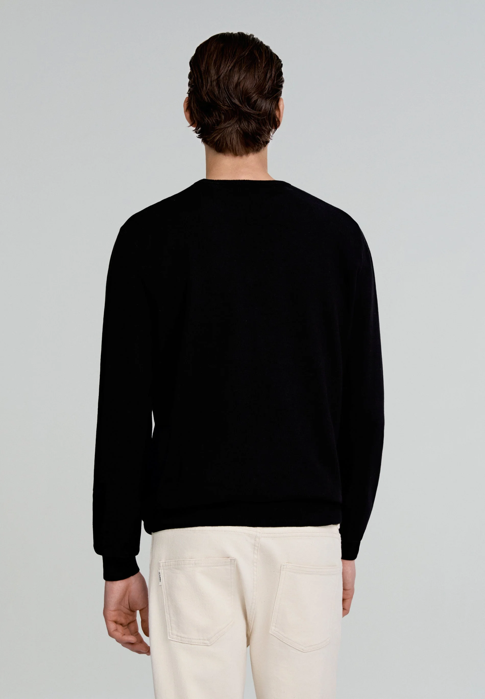 ROUND NECK SWEATER WITH SKULL - Image 4