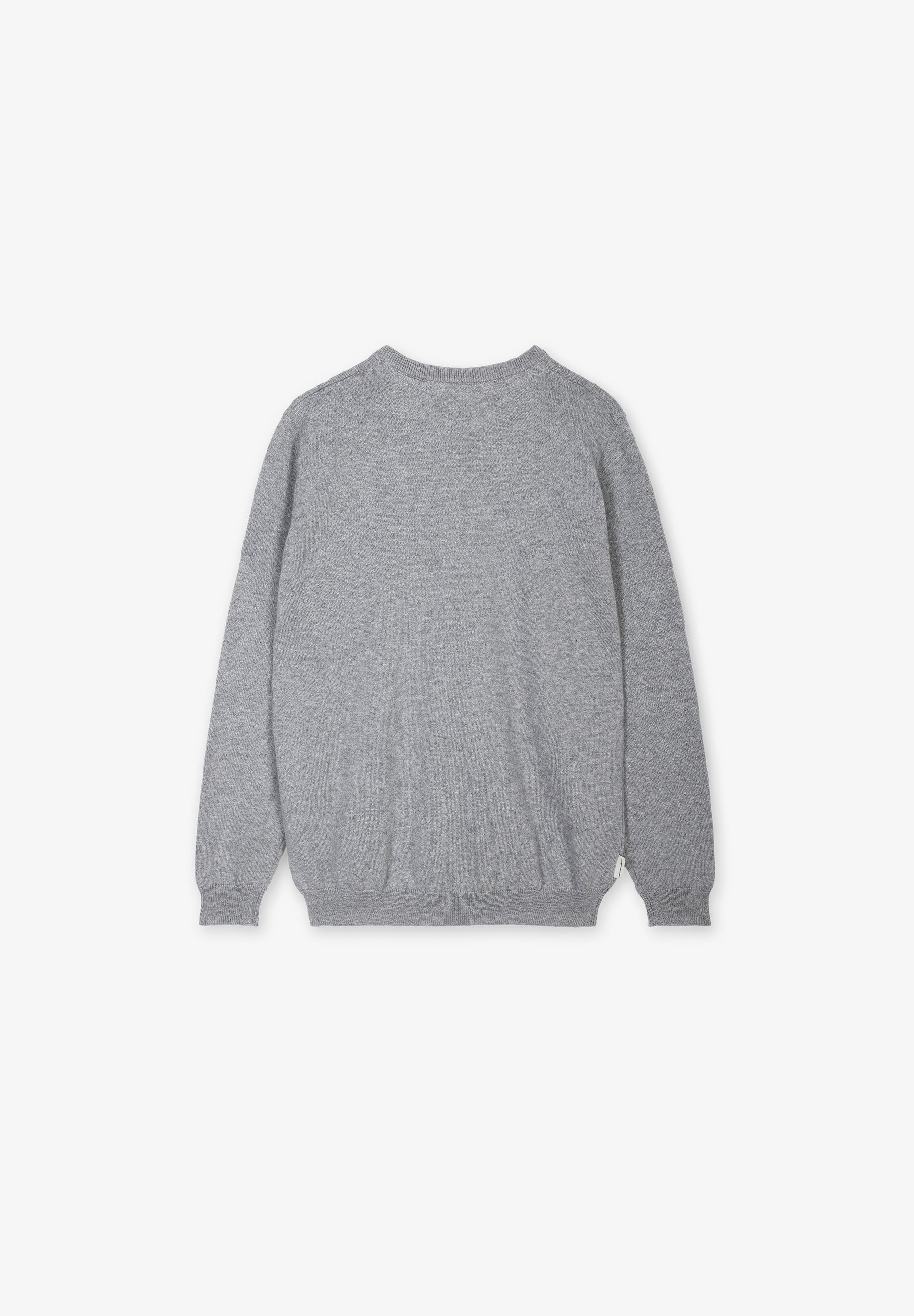 BASIC COTTON EMBROIDERED SWEATER - Image 6