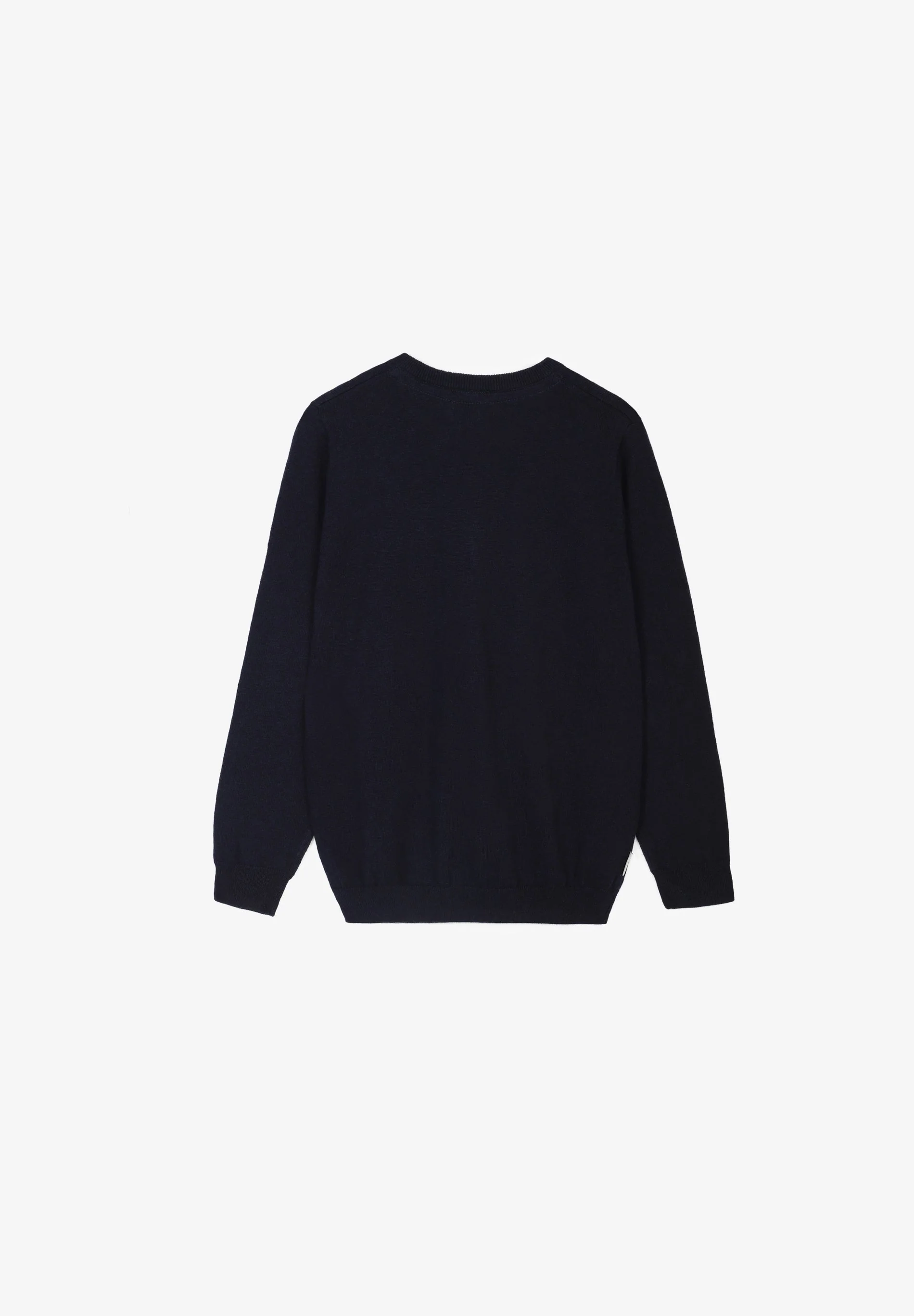 BASIC COTTON EMBROIDERED SWEATER - Image 6