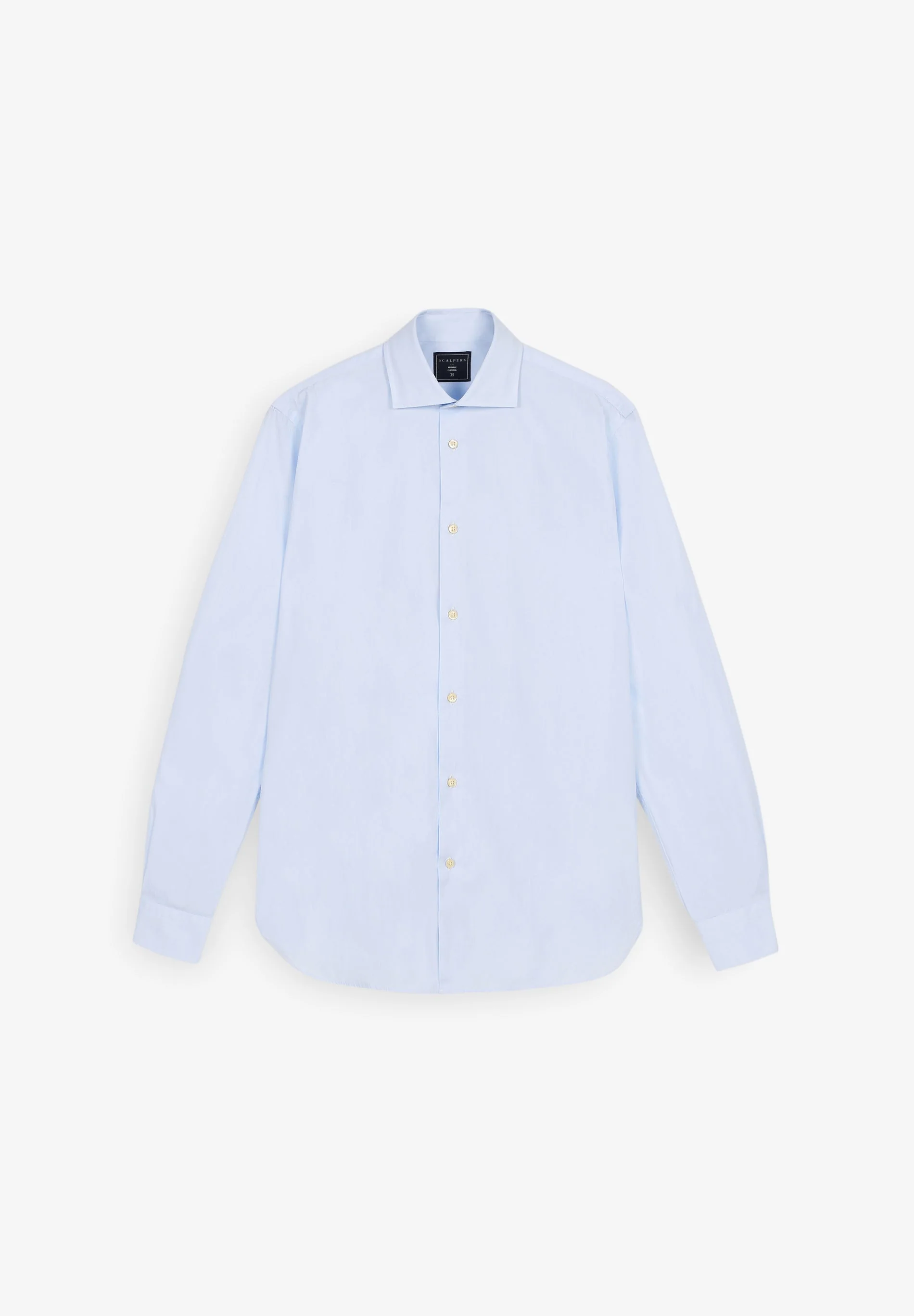 MIXED CUFF DRESS SHIRT - Image 6