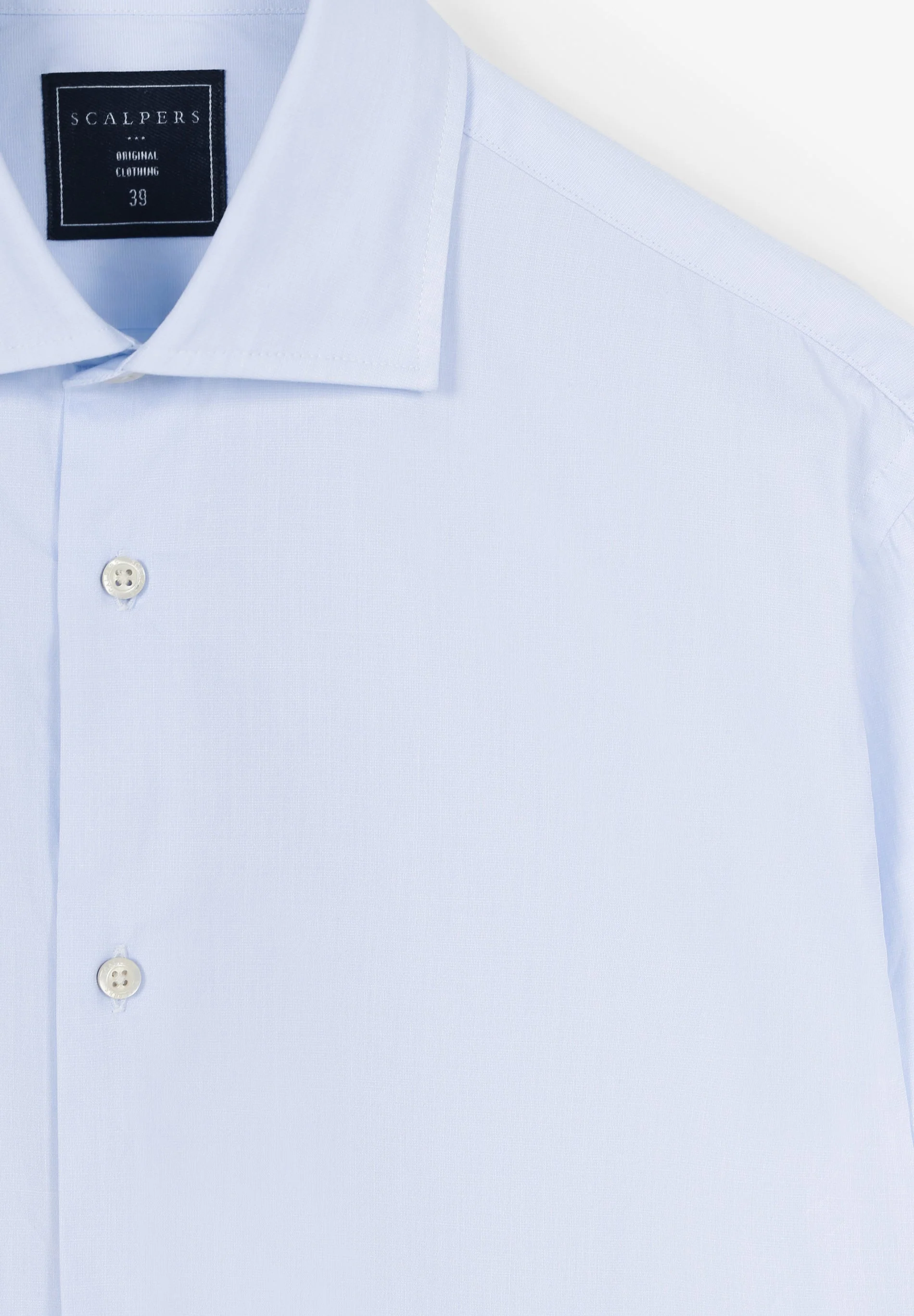 MIXED CUFF DRESS SHIRT - Image 8