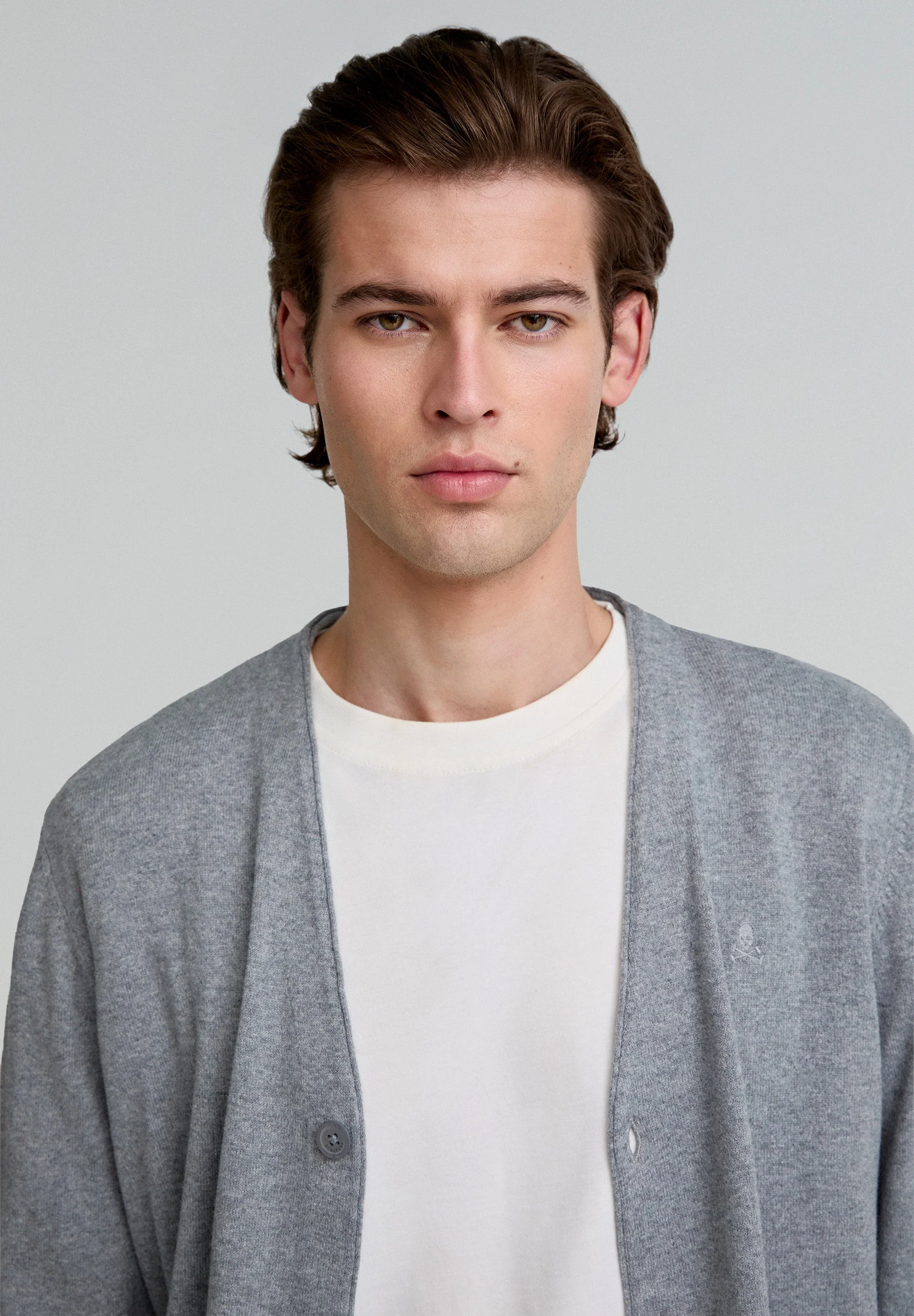 BASIC COTTON CARDIGAN - Image 3