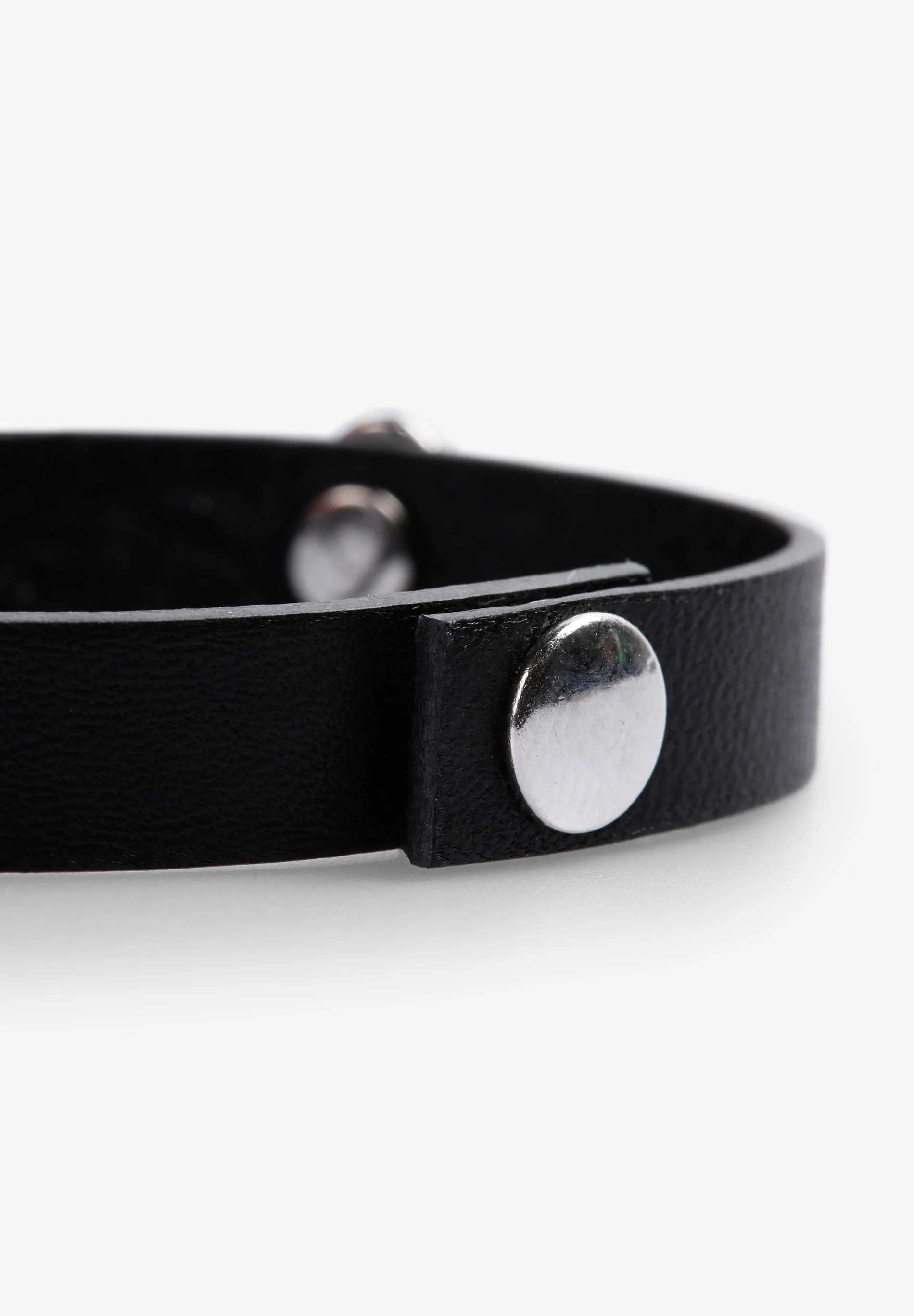 BRACELET WITH SKULL STUDS - Image 3