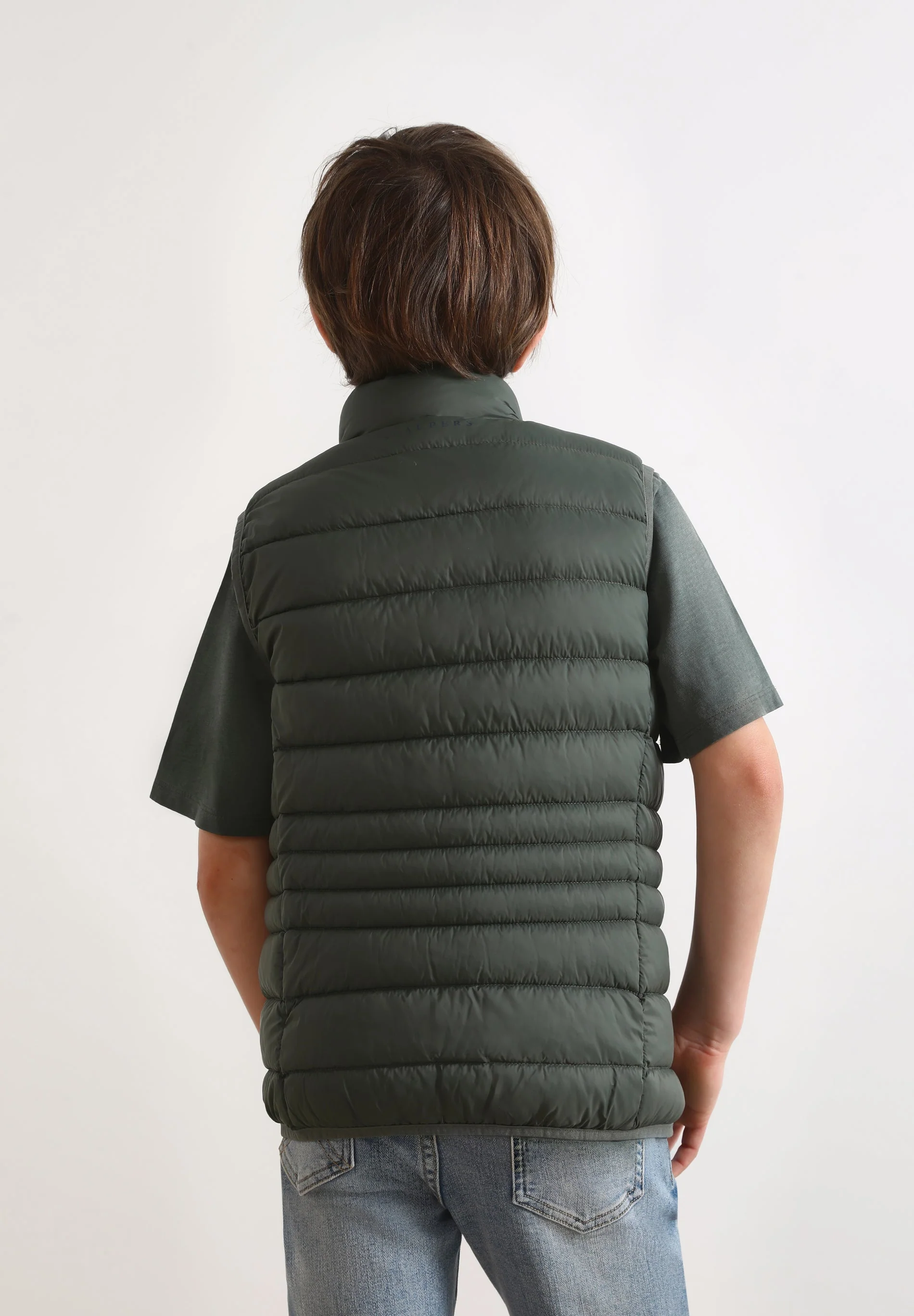 LIGHT PUFFER GILET SKULL - Image 5