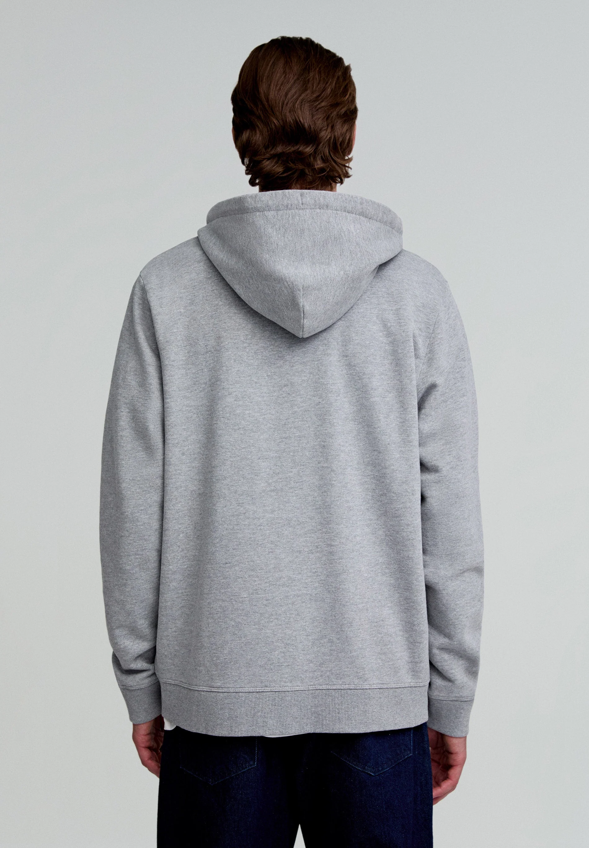 HOODIE WITH CONTRAST EMBROIDERY - Image 4