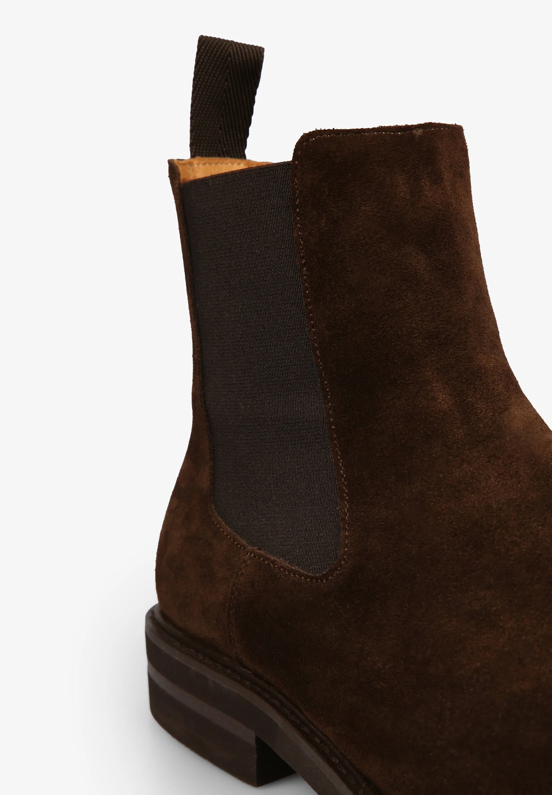 SUEDE CHELSEA ANKLE BOOTS - Image 4
