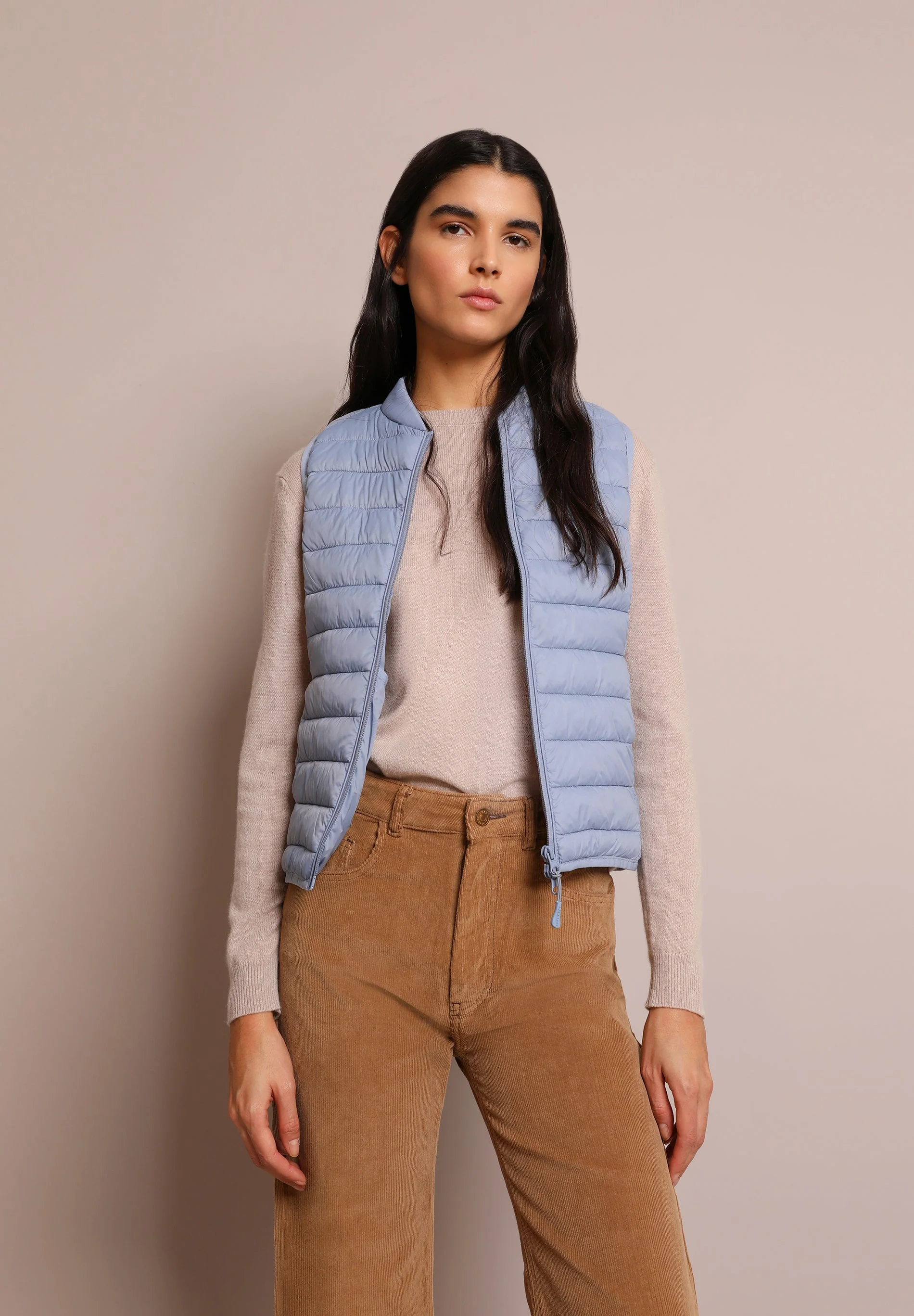 QUILTED GILET WITH SKULL DETAIL - Image 2
