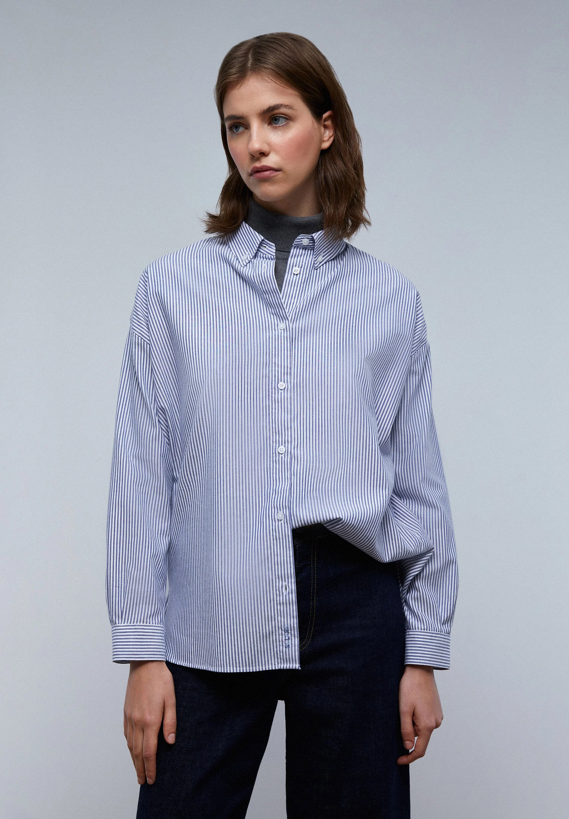 OXFORD SHIRT WITH BUTTON-DOWN COLLAR - Image 3