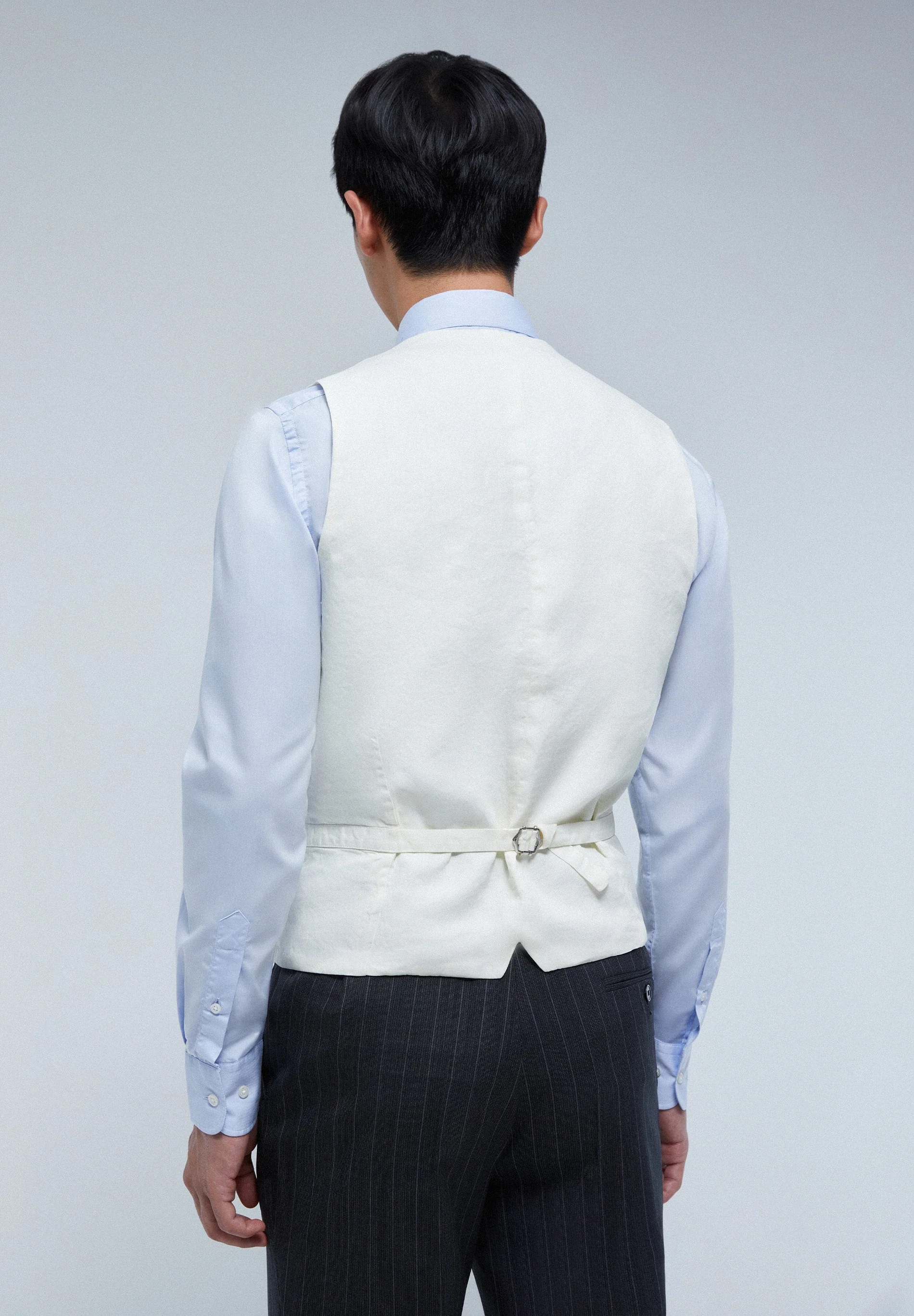MORNING COAT WAISTCOAT WITH WIDE PEAK LAPEL - Image 5