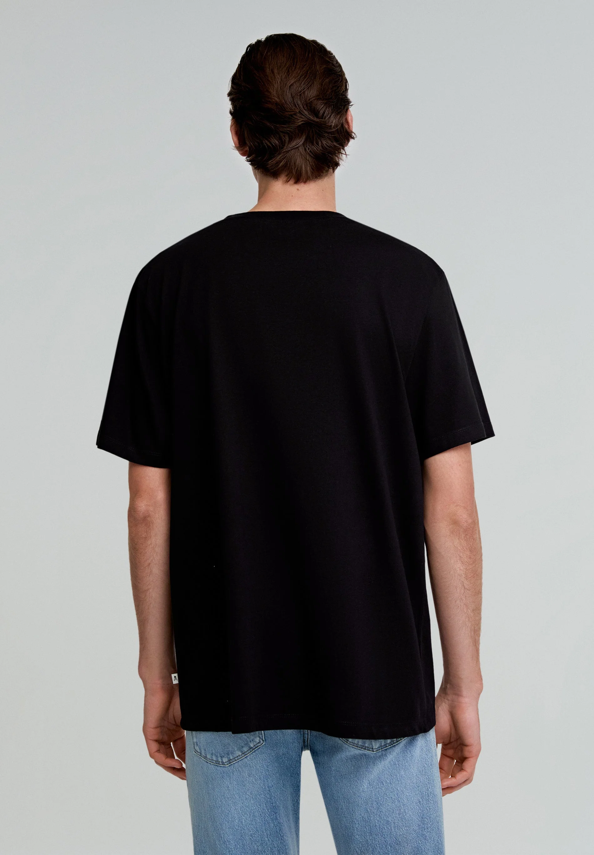 EMBROIDERED SKULL T-SHIRT - Image 4