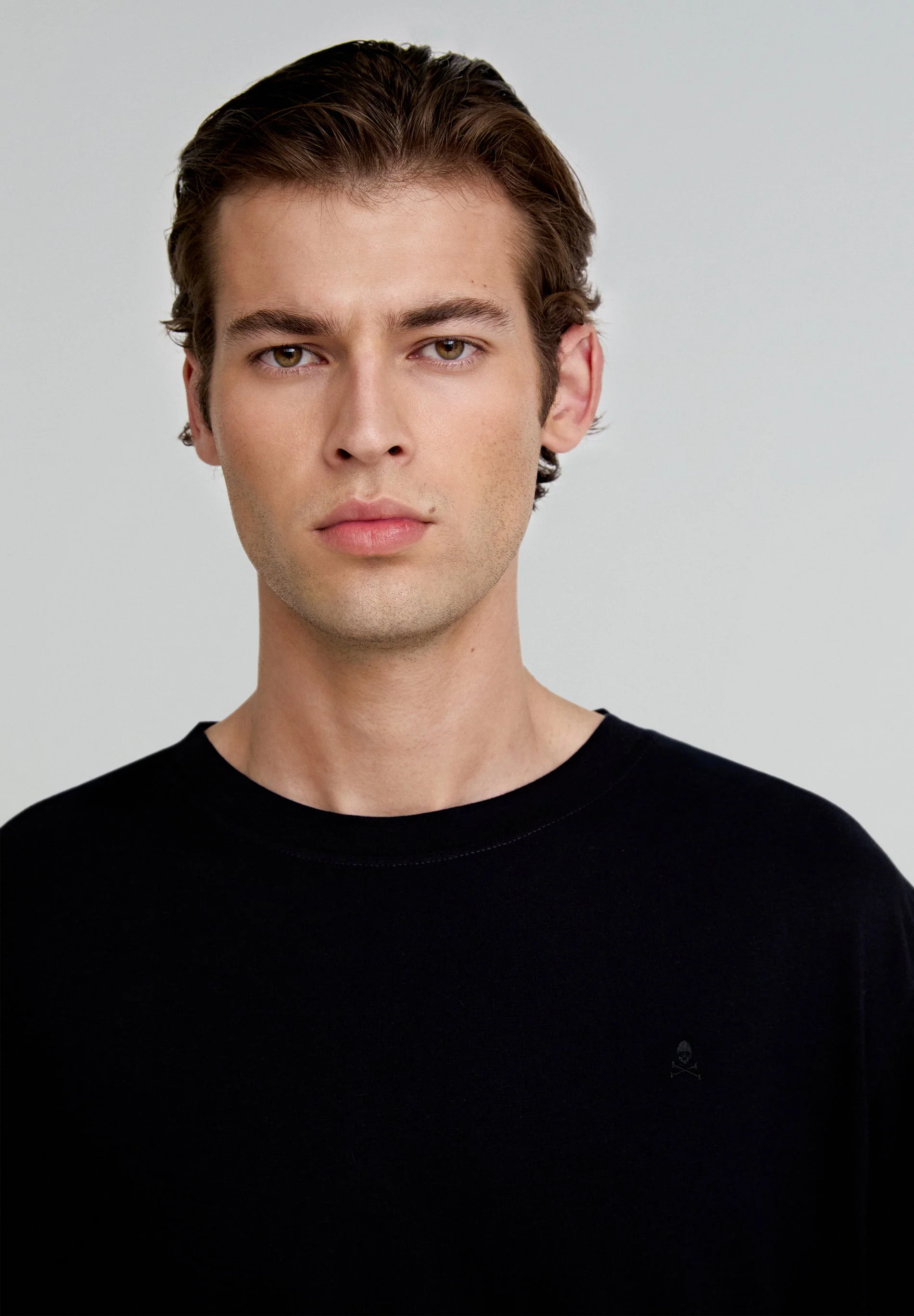 RELAXED FIT SKULL BASIC T-SHIRT - Image 3