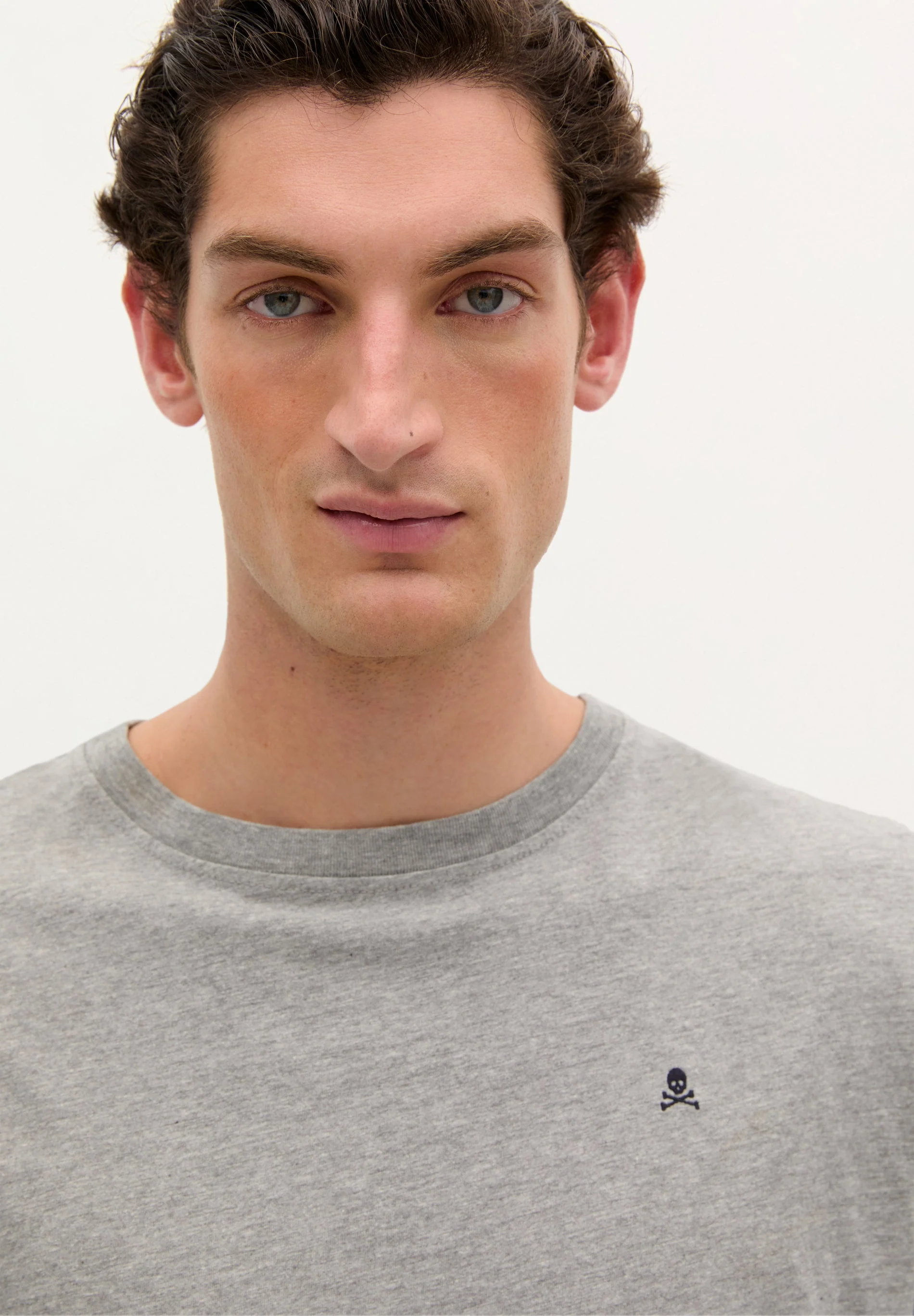 RELAXED FIT SKULL BASIC T-SHIRT - Image 3