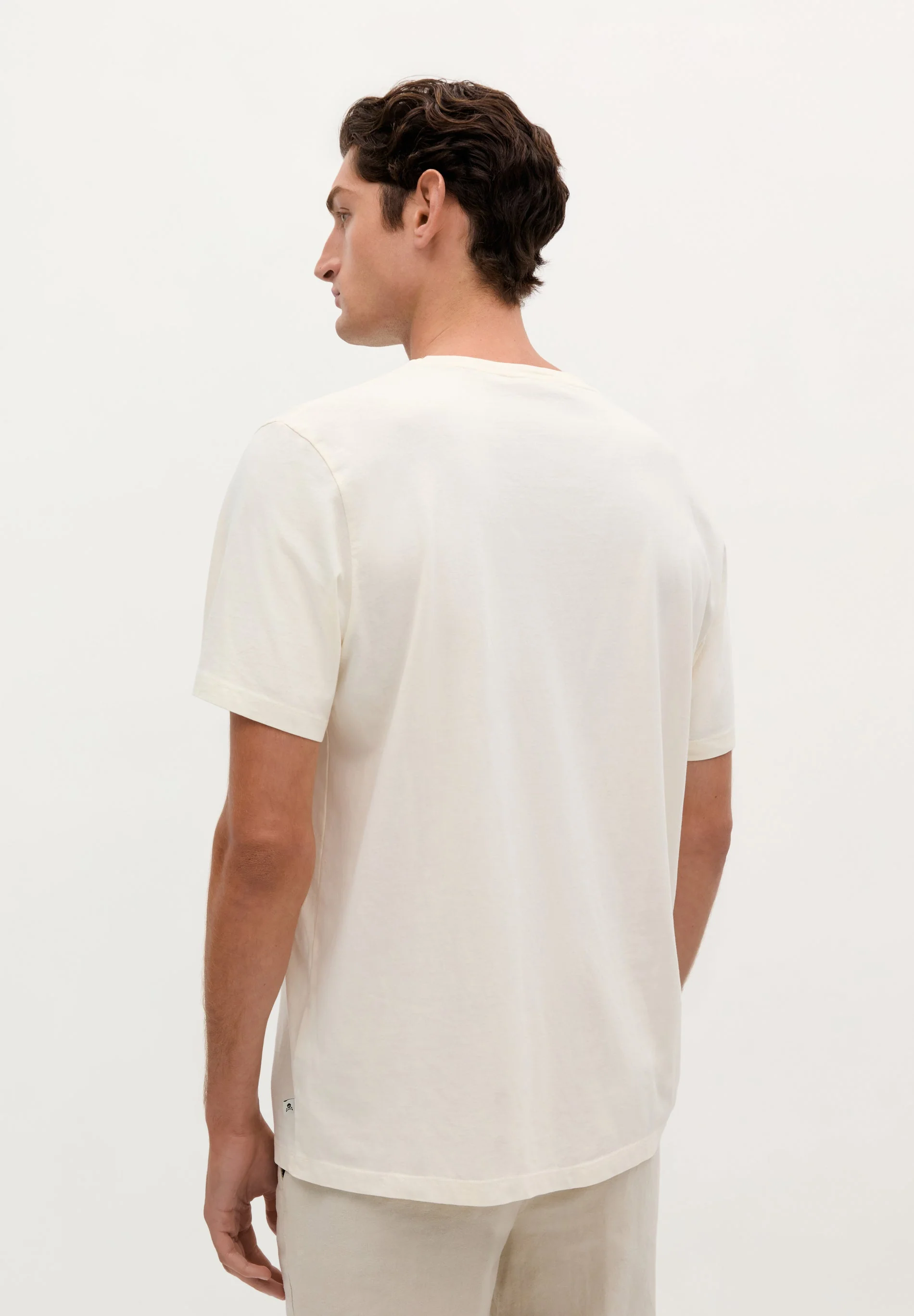RELAXED FIT SKULL BASIC T-SHIRT - Image 4