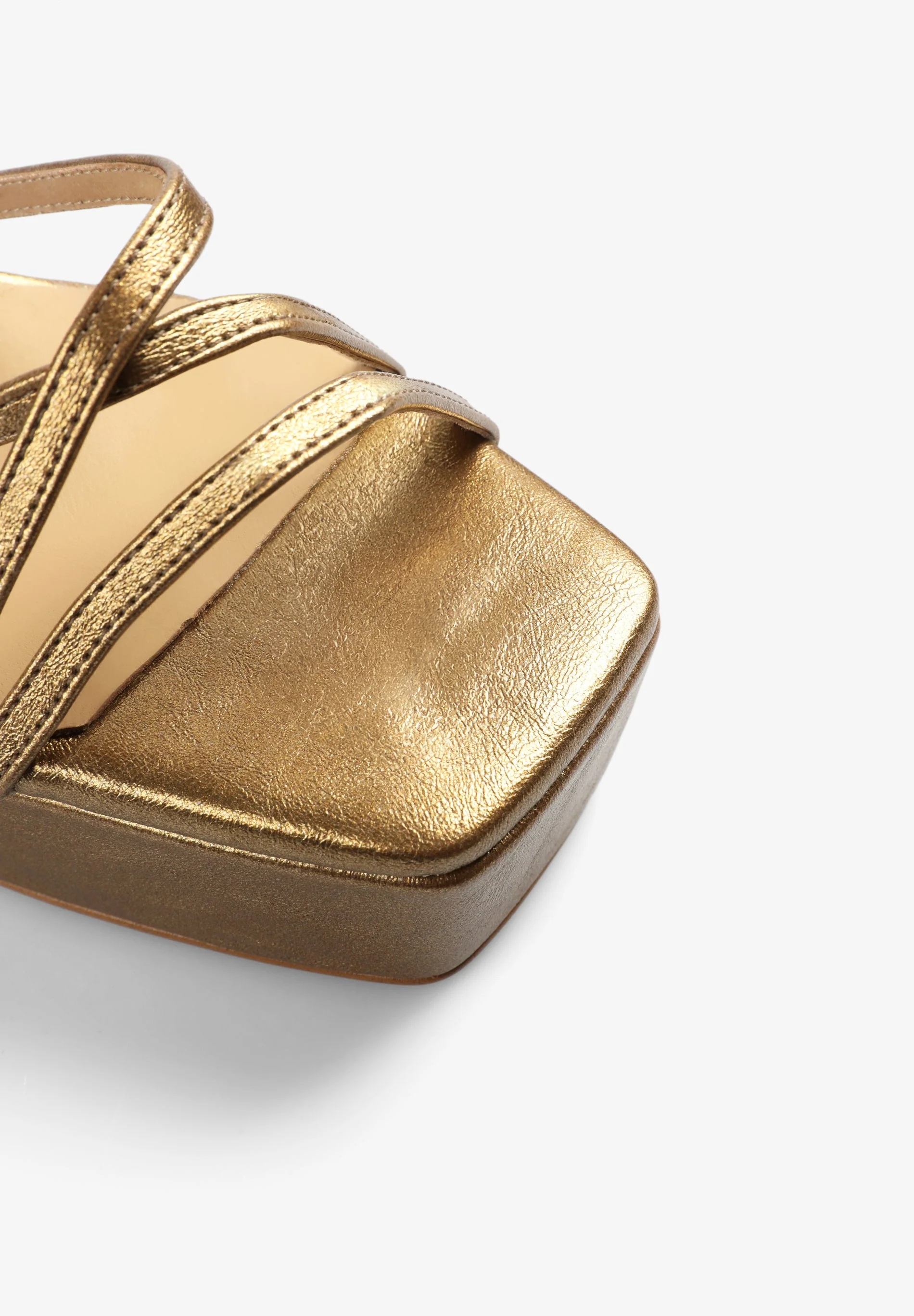 PLATFORM HEELED SANDALS - Image 3