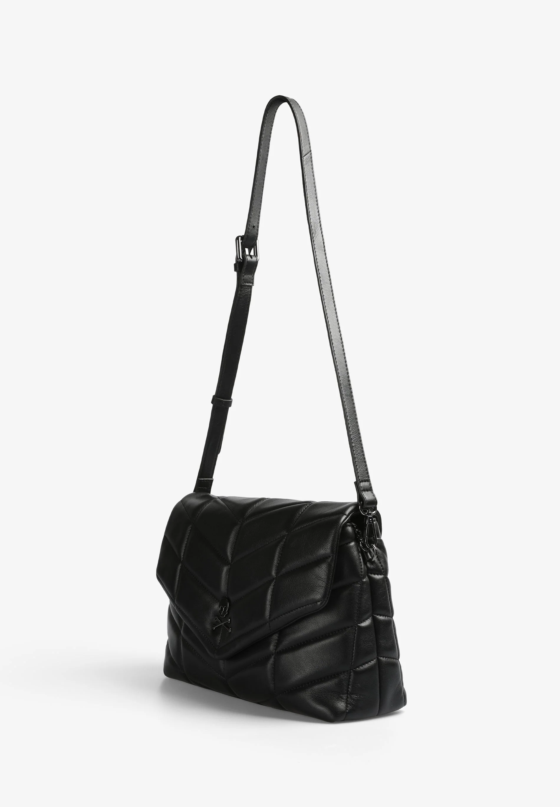 QUILTED LEATHER CROSSBODY BAG - Image 3