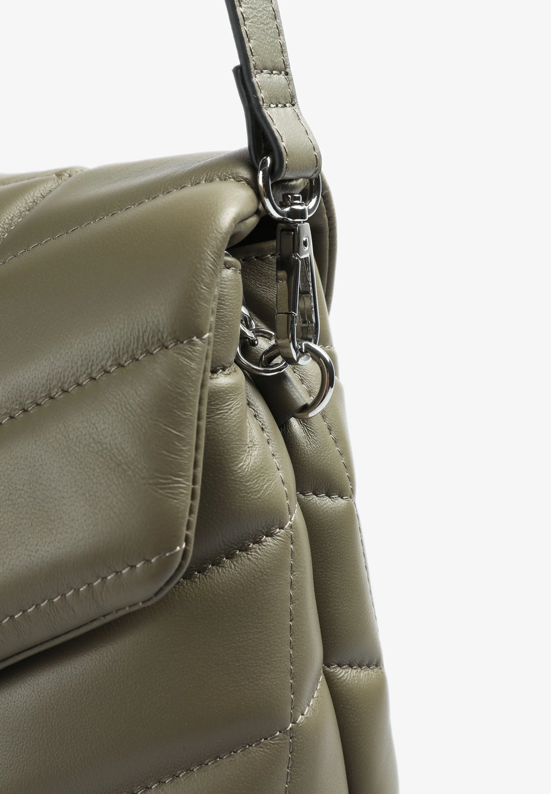 QUILTED LEATHER CROSSBODY BAG - Image 9