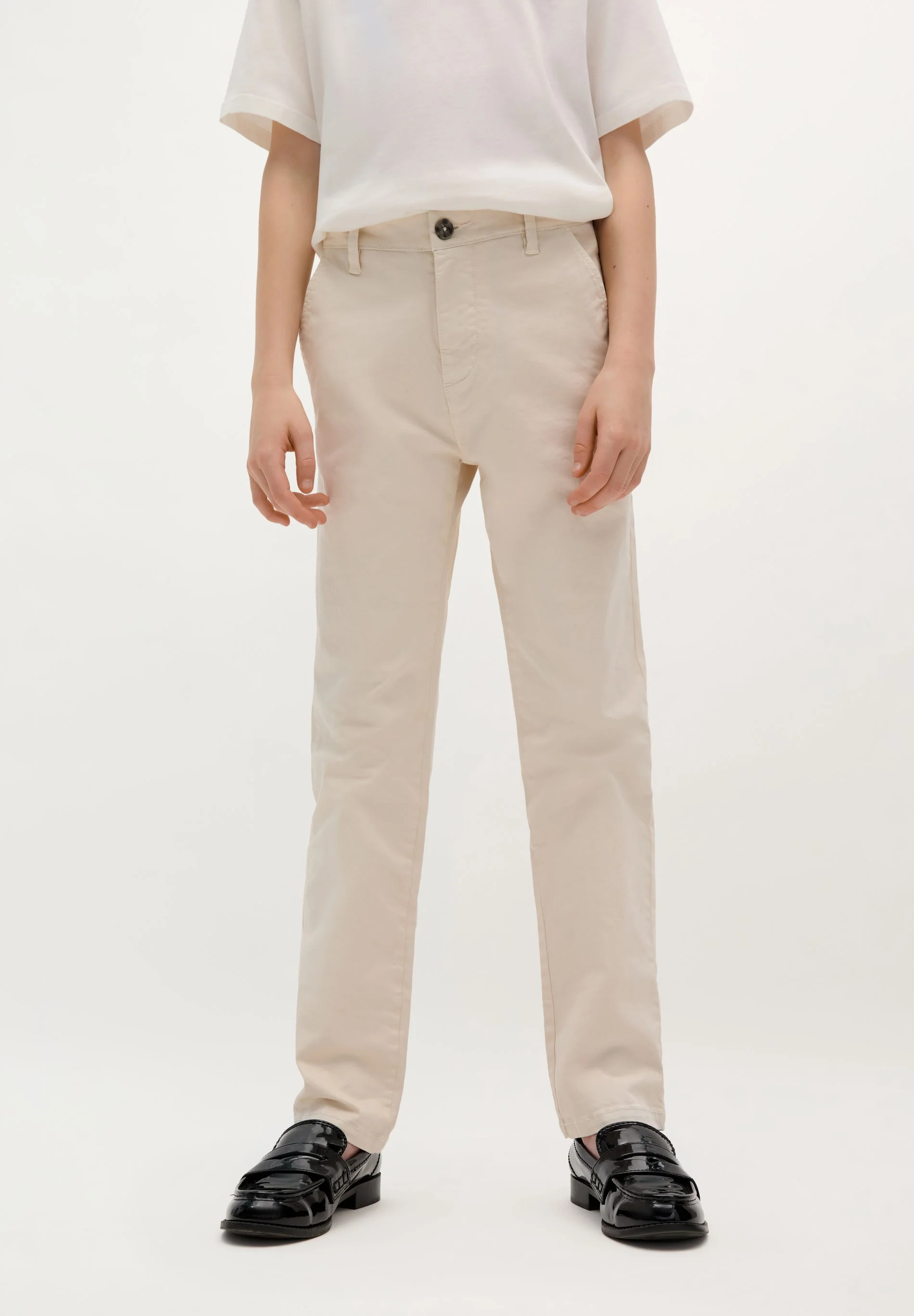 REGULAR FIT CHINO TROUSERS - Image 4