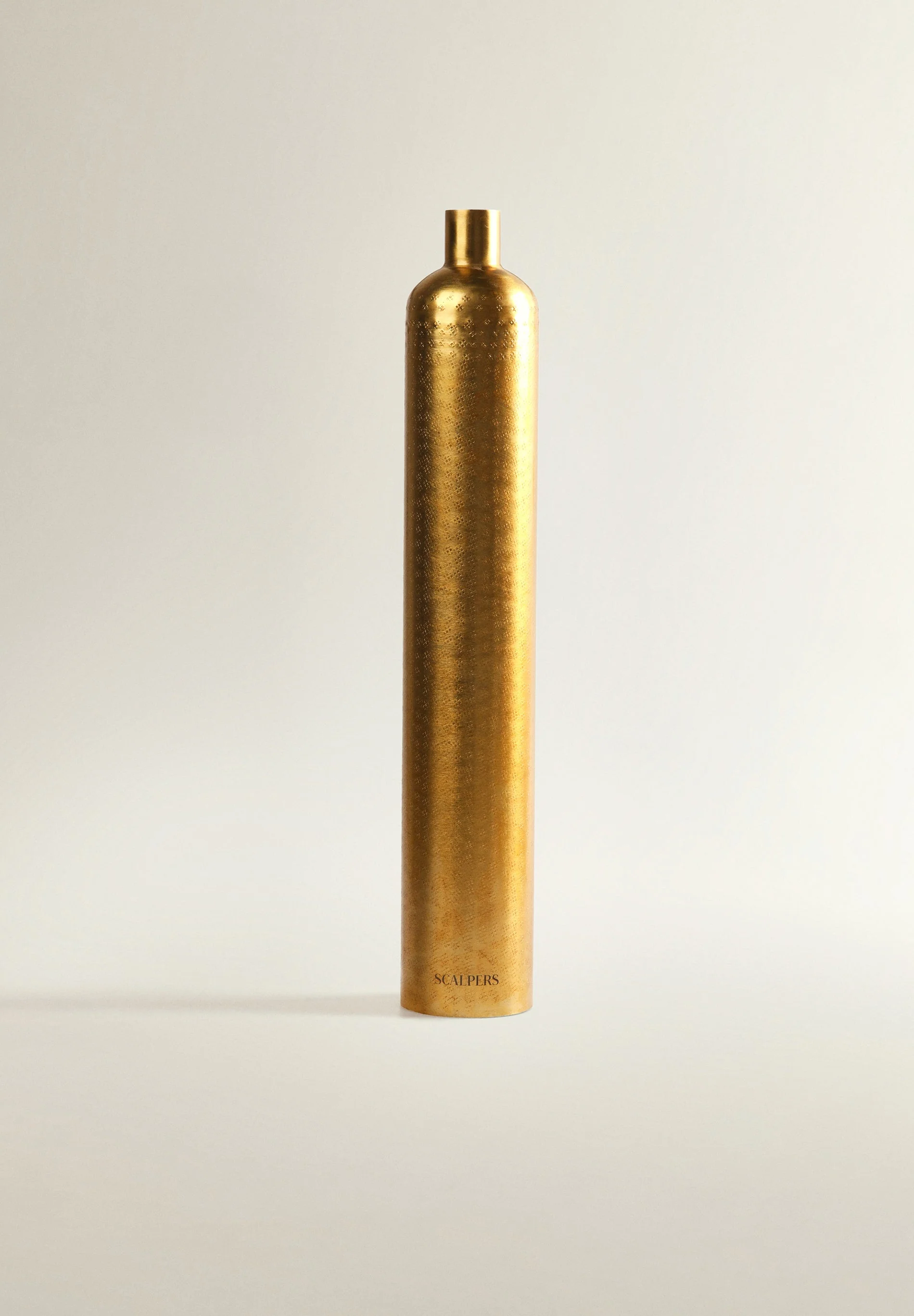 DECORATIVE GOLDEN METAL VASE - Image 5