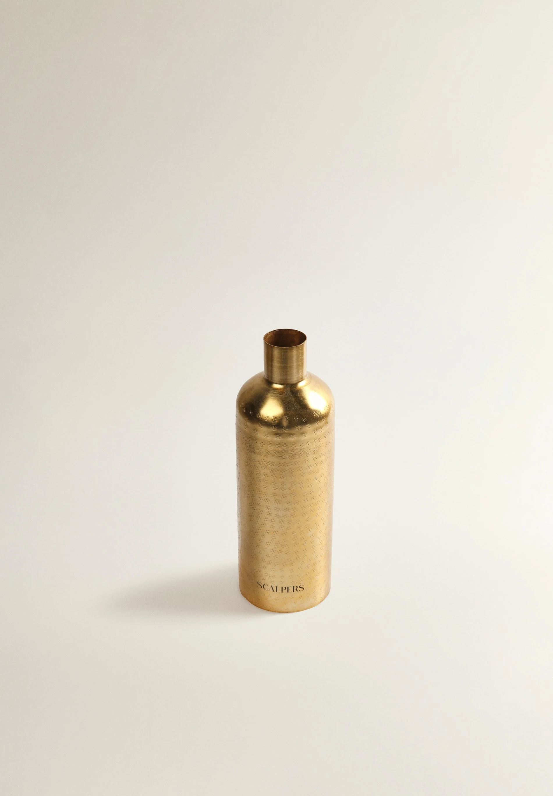 DECORATIVE GOLDEN METAL VASE - Image 8