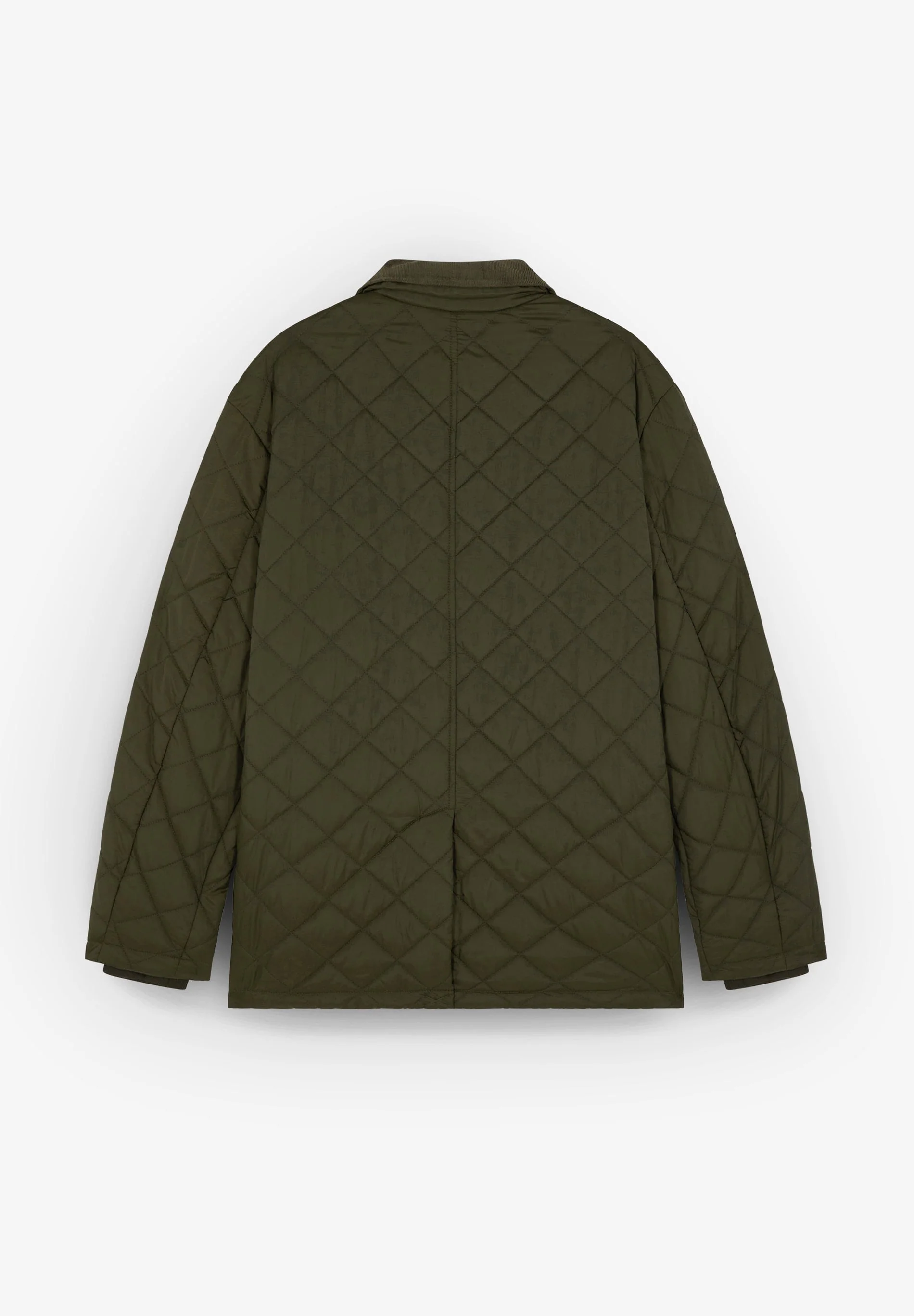 PREMIUM QUILTED JACKET WITH CORDUROY COLLAR - Image 7