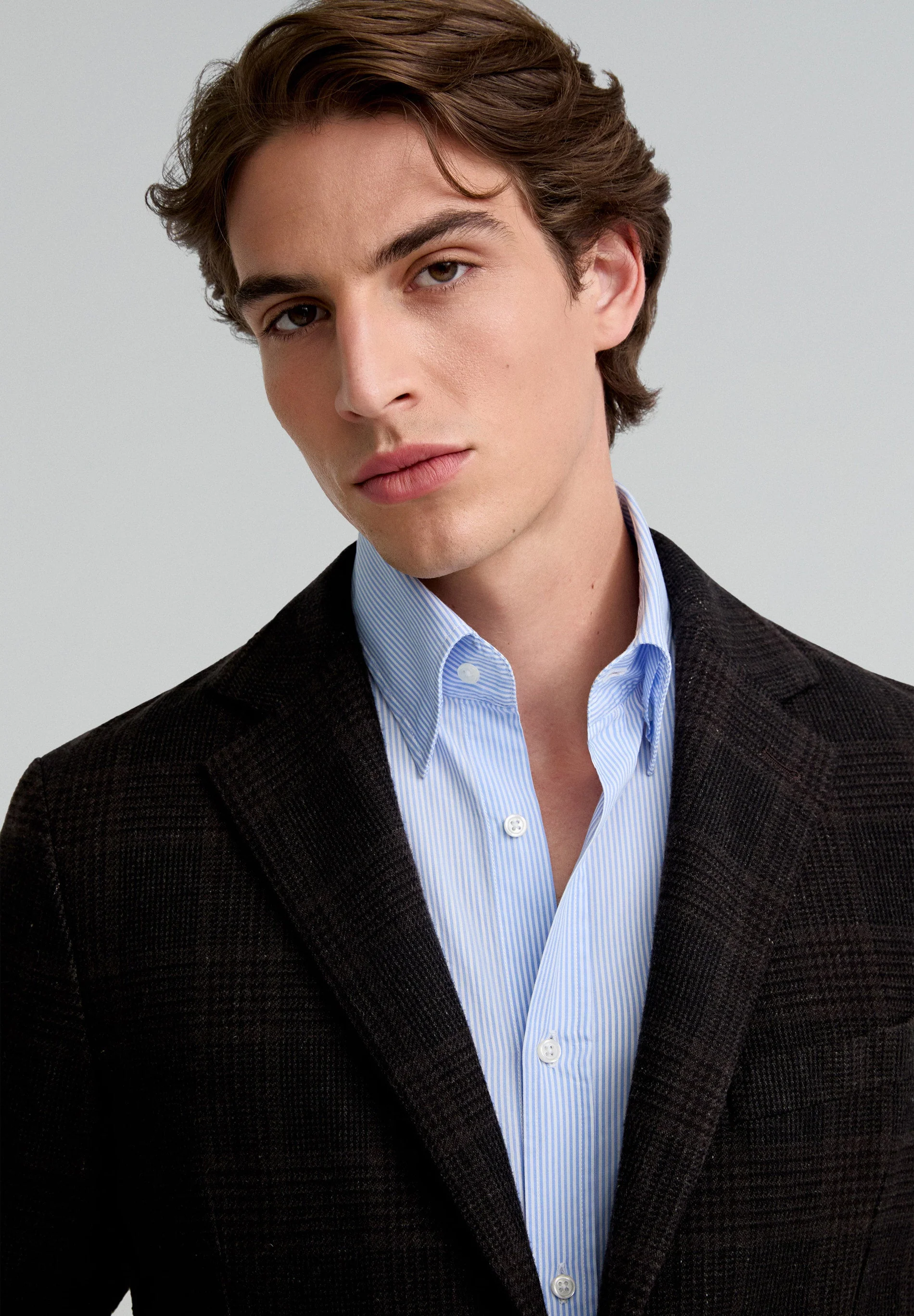 WOOL CHECK BLAZER - Image 4