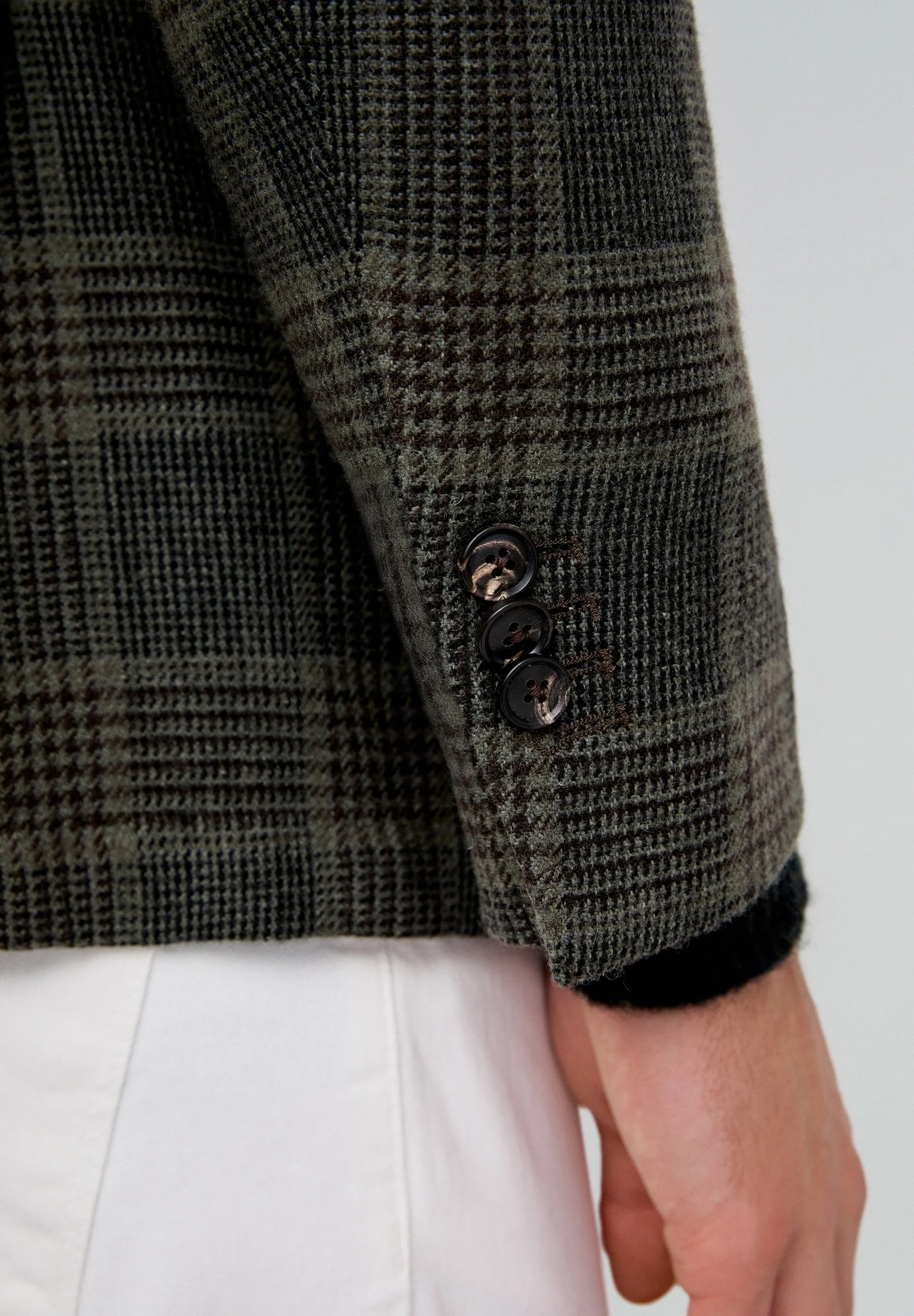WOOL CHECK BLAZER - Image 6