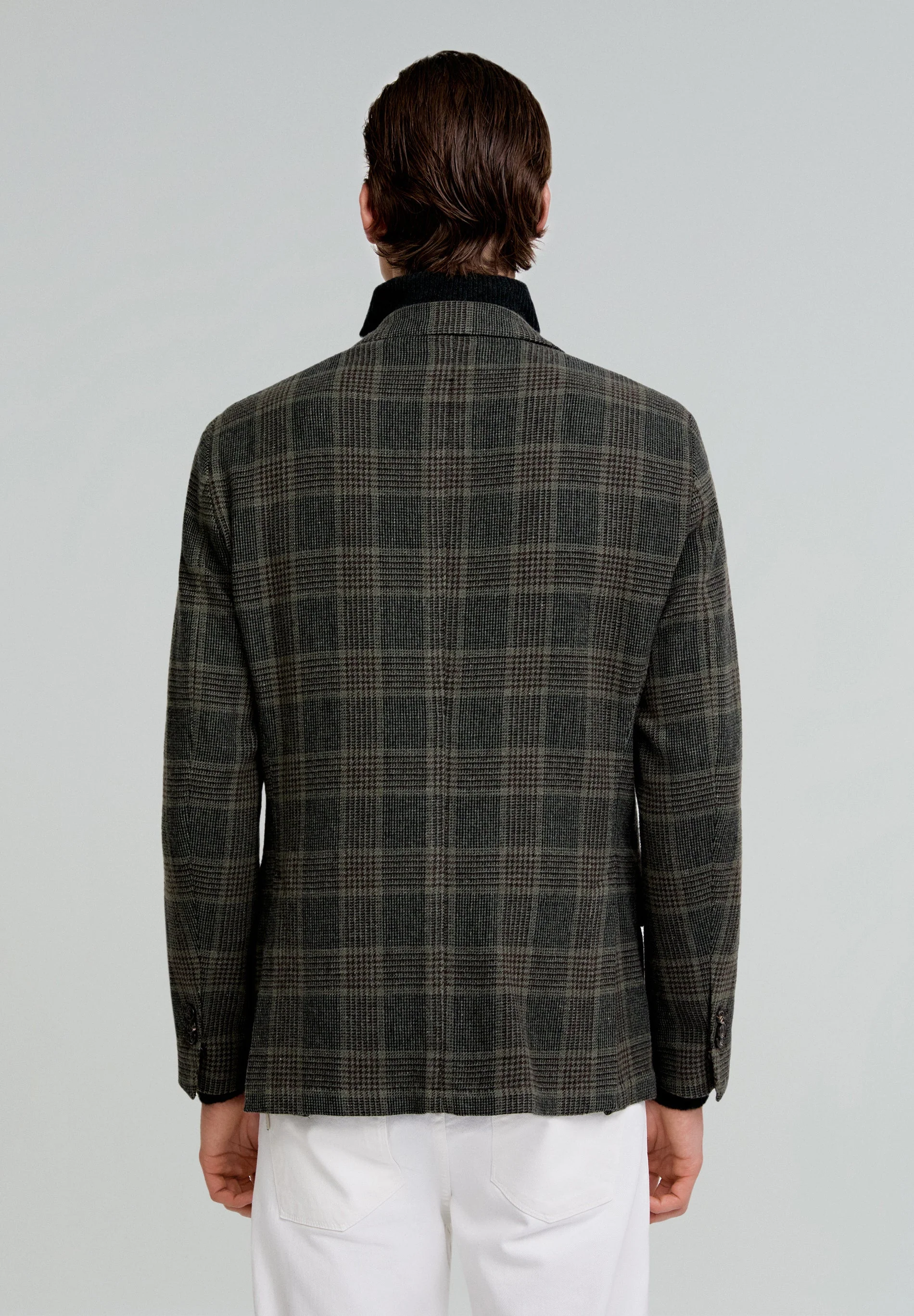 WOOL CHECK BLAZER - Image 7
