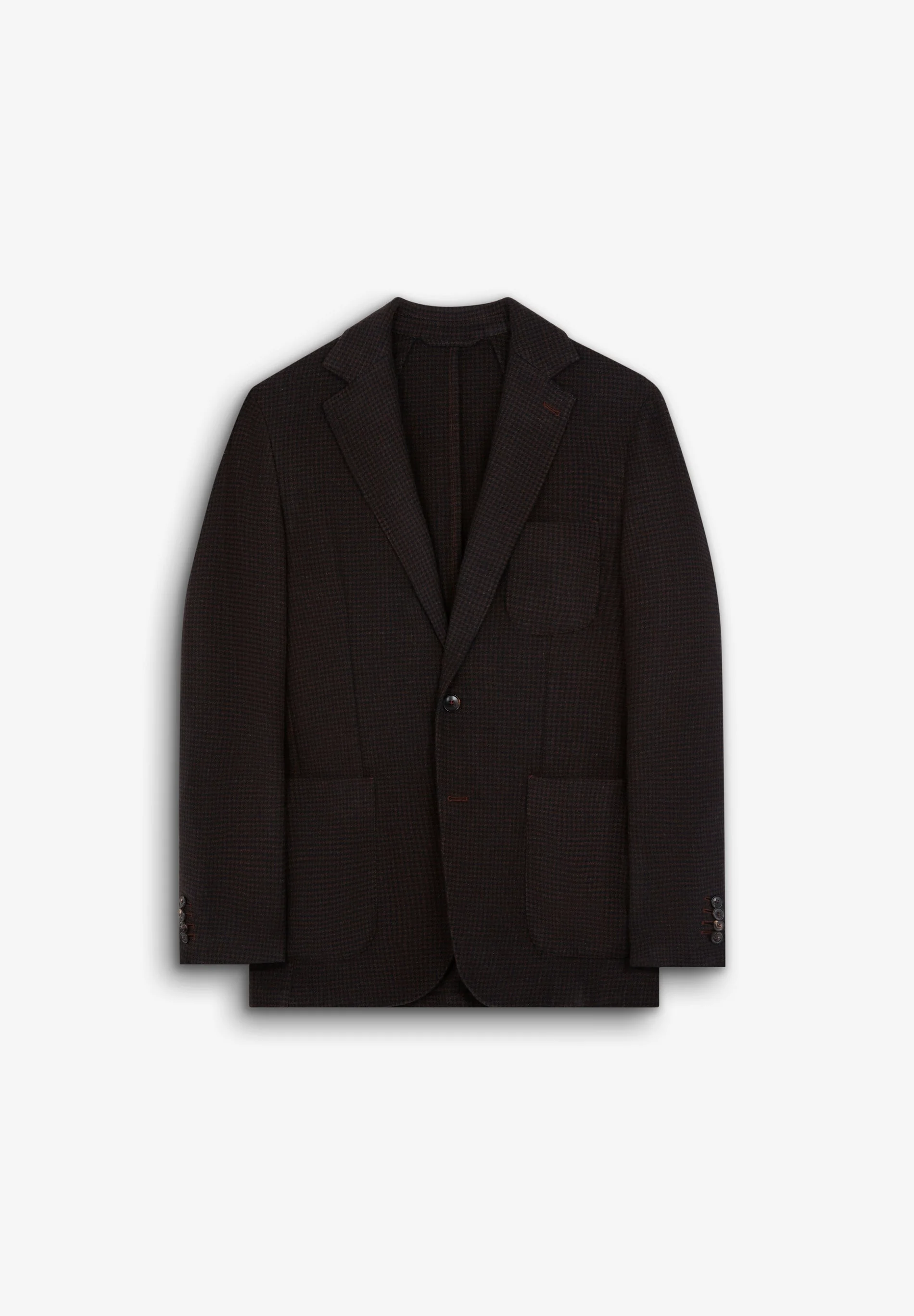 MINI CHECK WOOL BLAZER