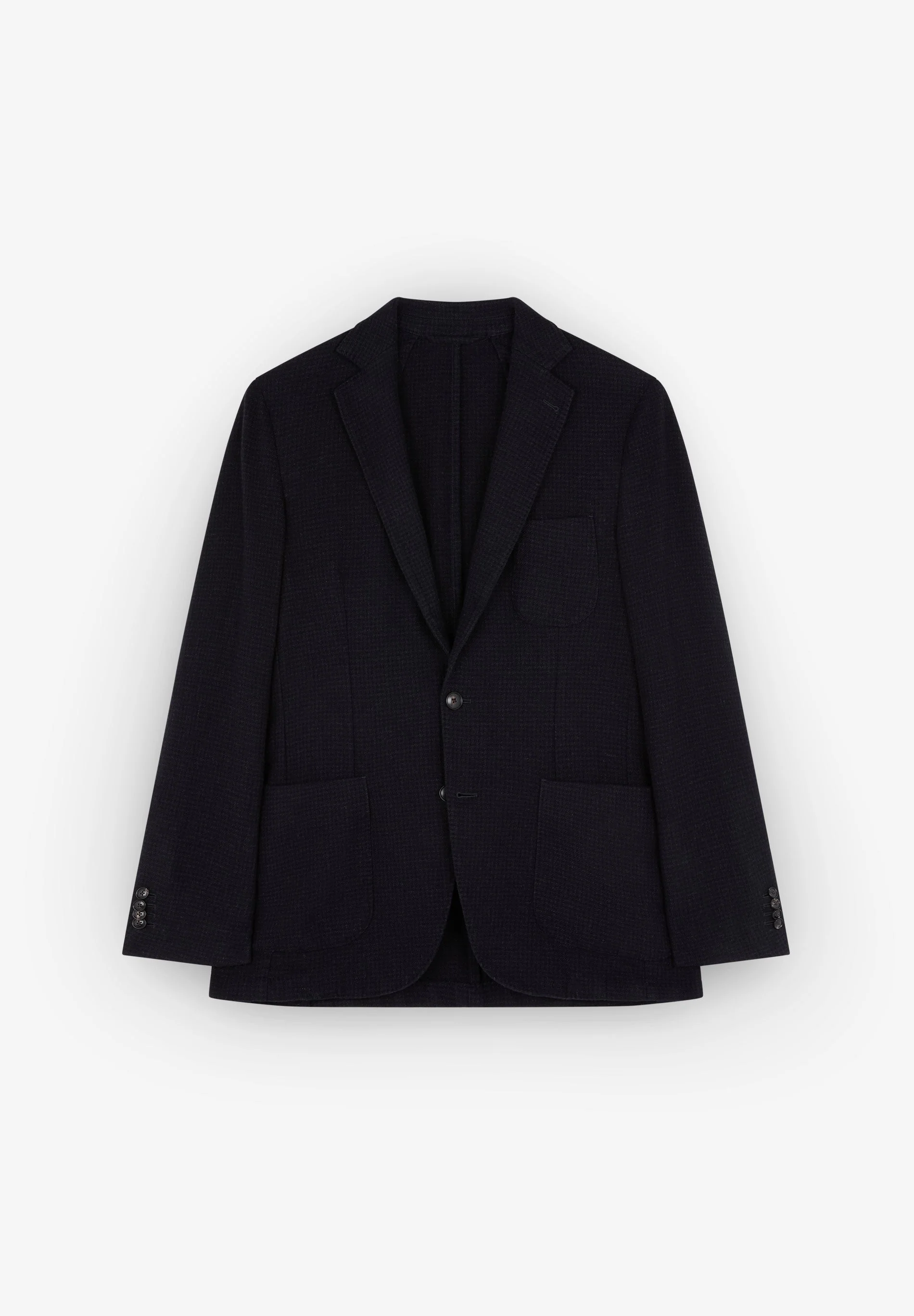 MINI CHECK WOOL BLAZER