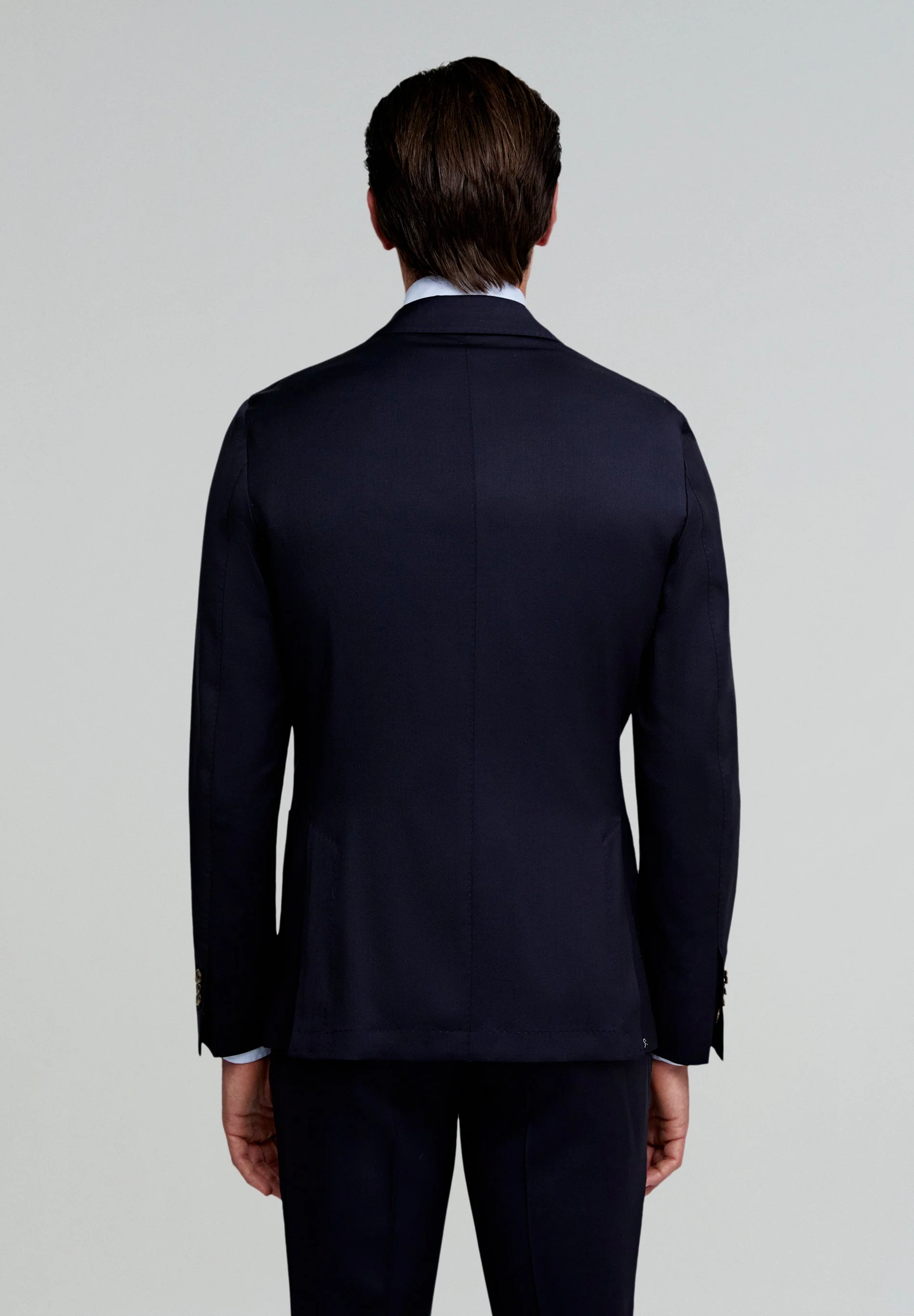 CLASSIC BLUE WOOL SUIT - Image 5