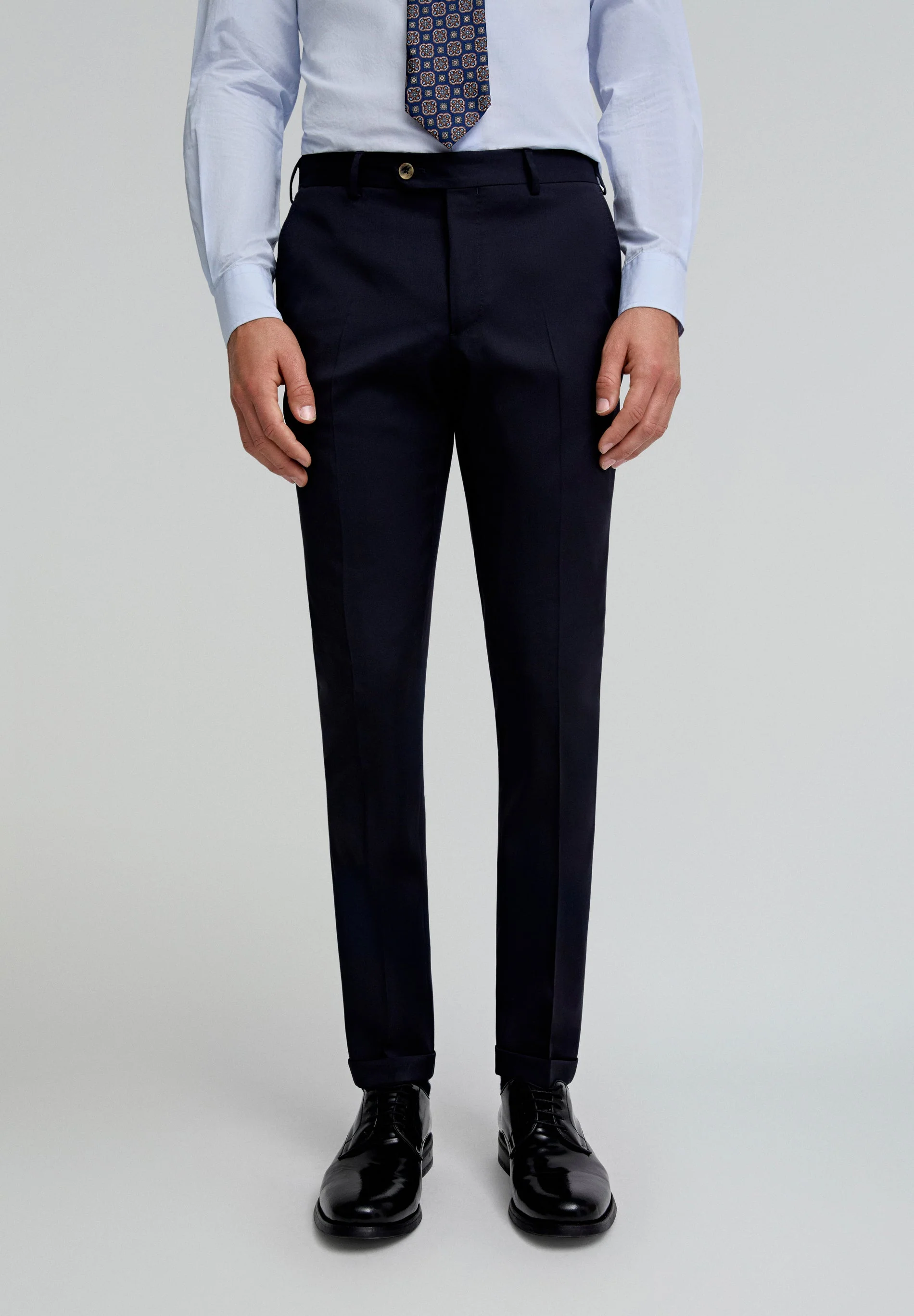 CLASSIC BLUE WOOL SUIT - Image 6