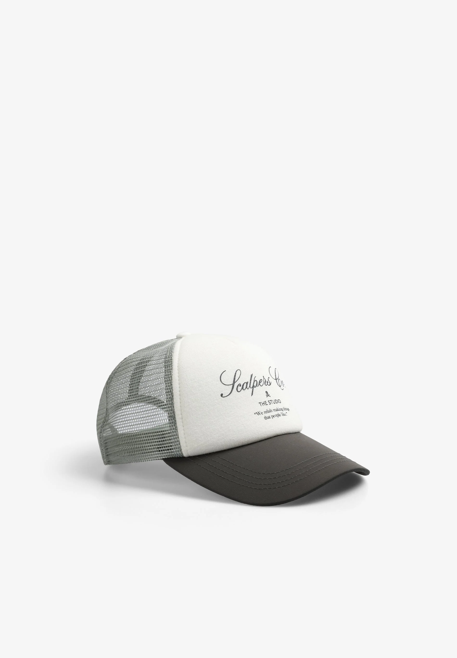 TRUCKER PRINT LOGO CAP