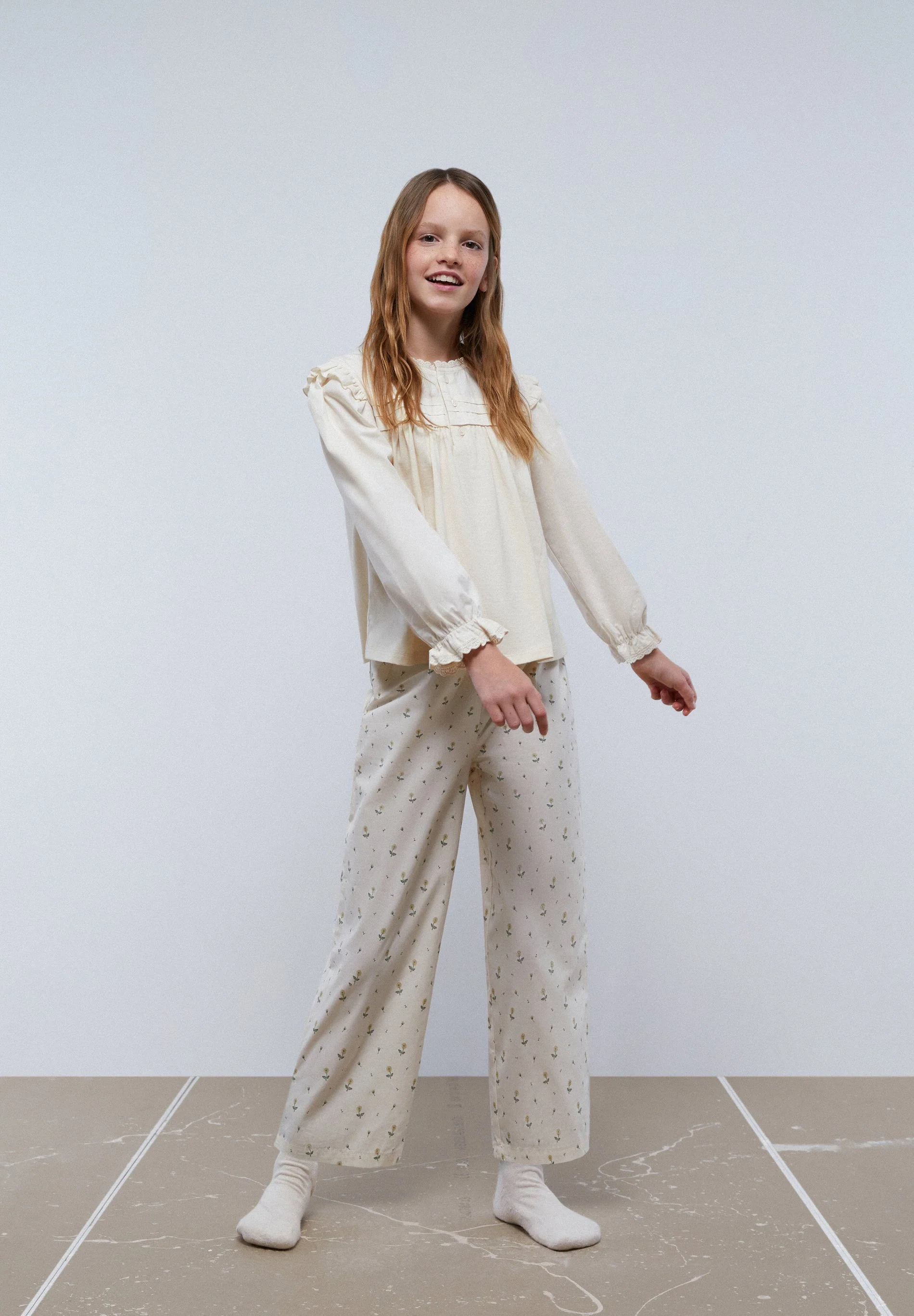 PRINTED PYJAMA BOTTOMS - Image 8