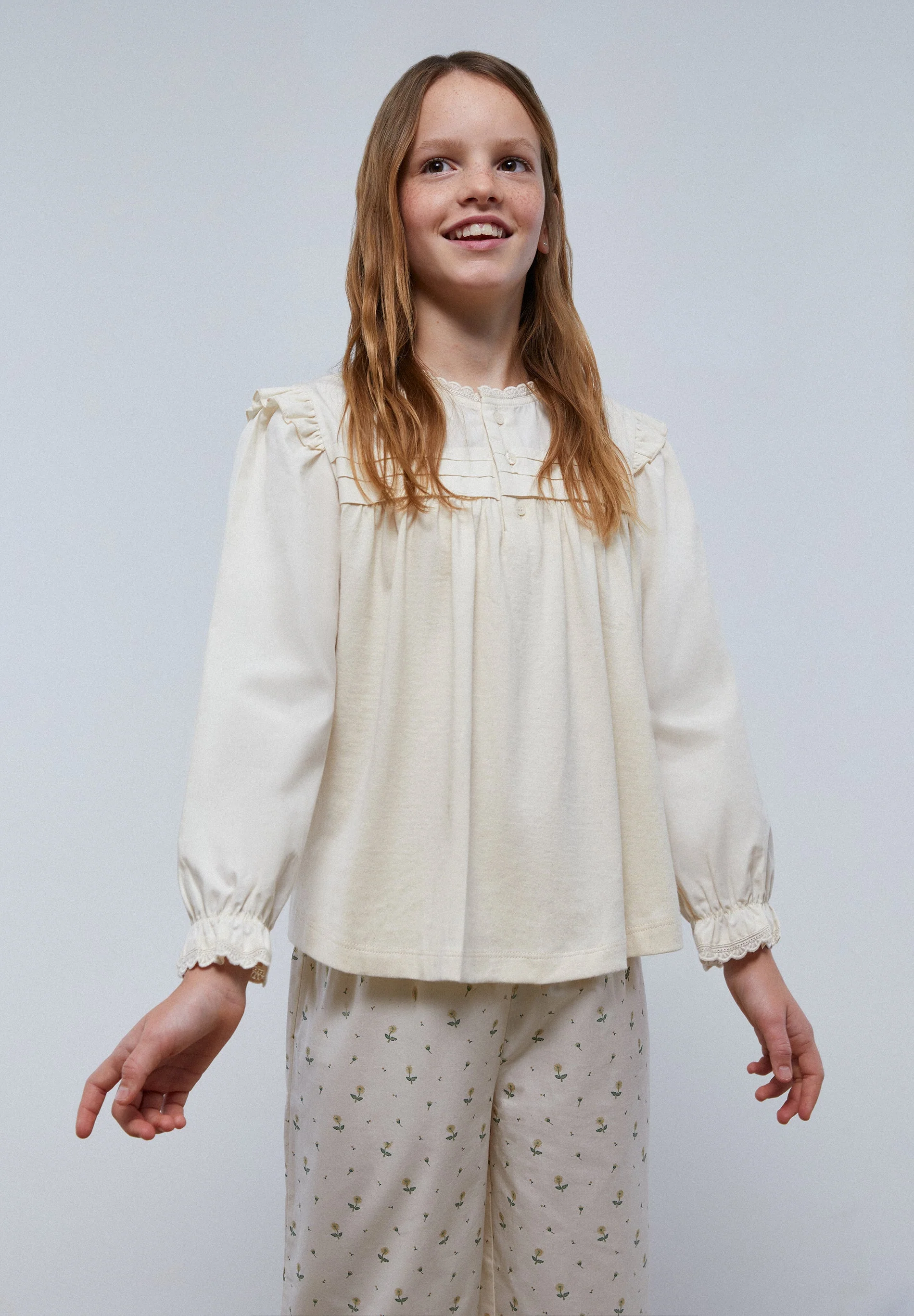 PRINTED PYJAMA BOTTOMS - Image 9
