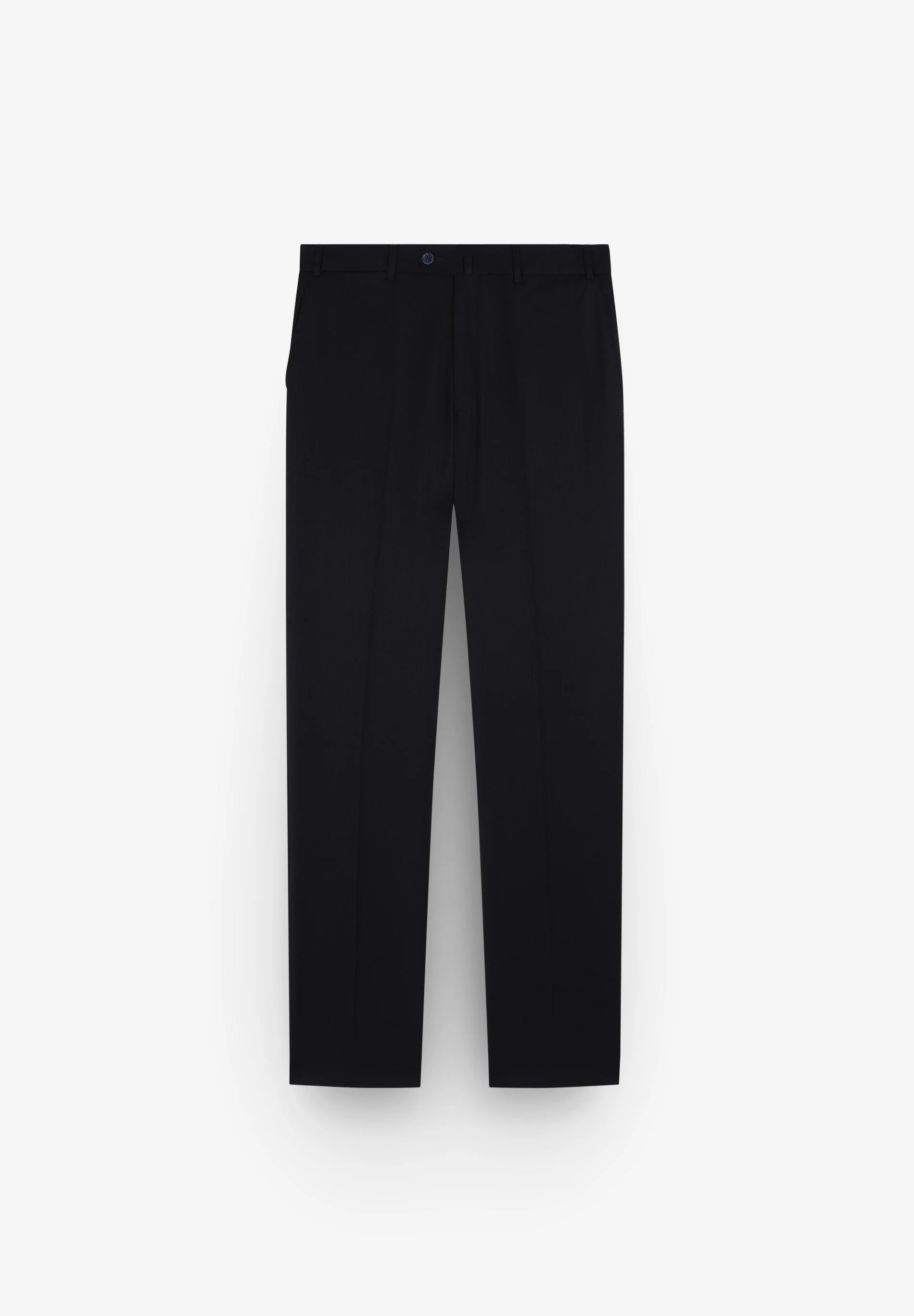 COSTUME EN LAINE BLEU MARINE - Image 6