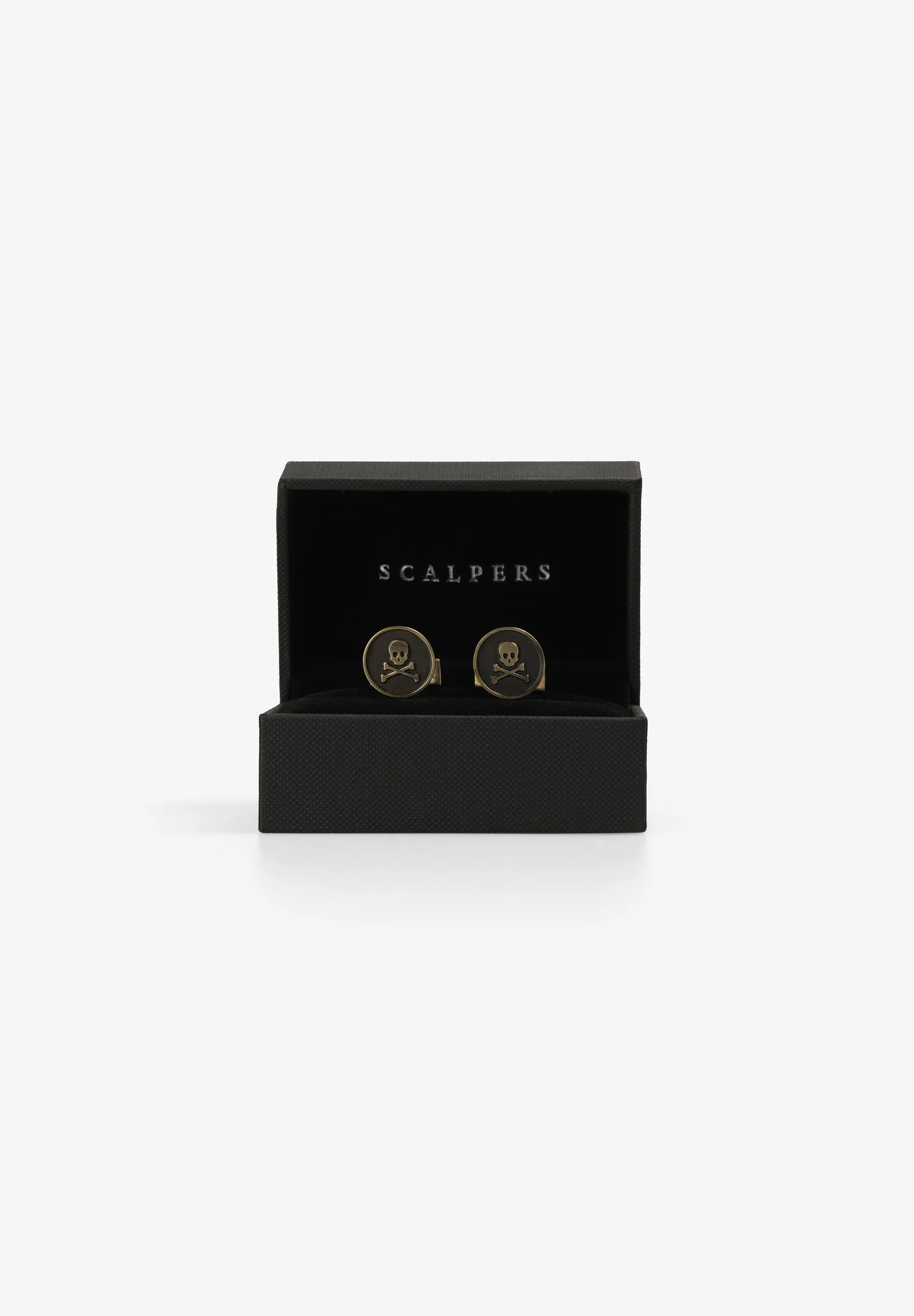 SKULL ENGRAVED CUFFLINKS - Image 4