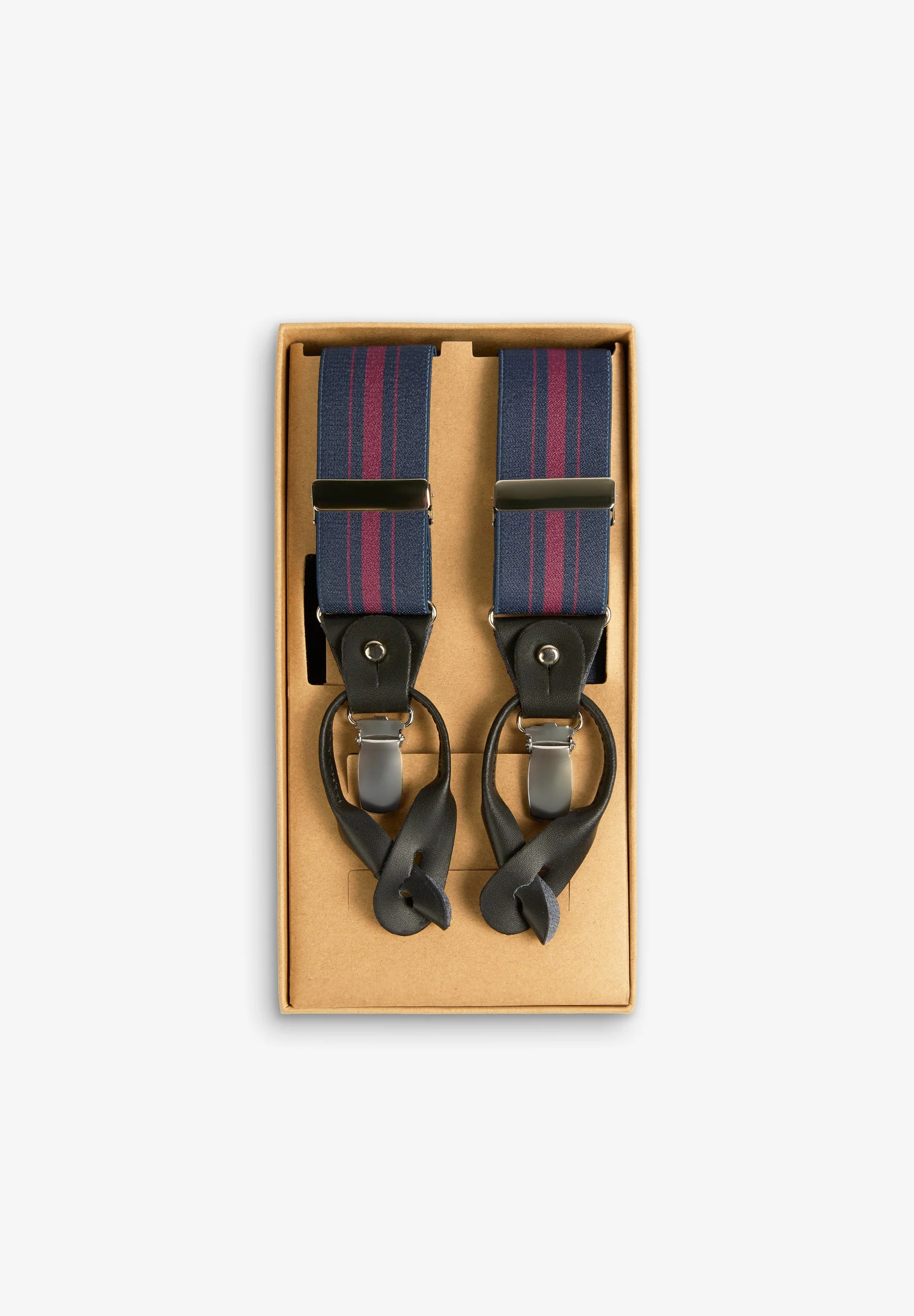 CONTRAST STRIPE ELASTIC BRACES - Image 4
