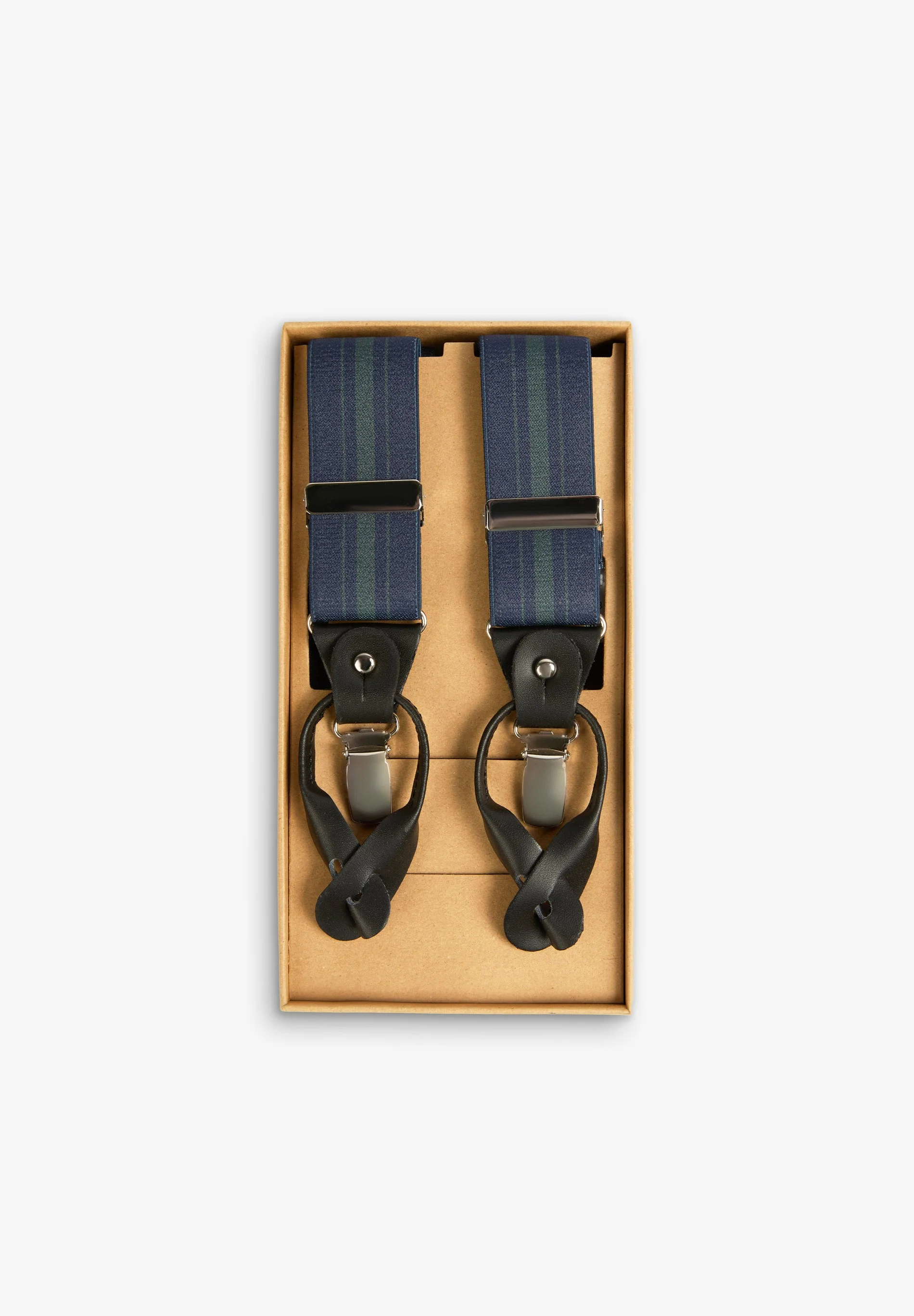 CONTRAST STRIPE ELASTIC BRACES - Image 4