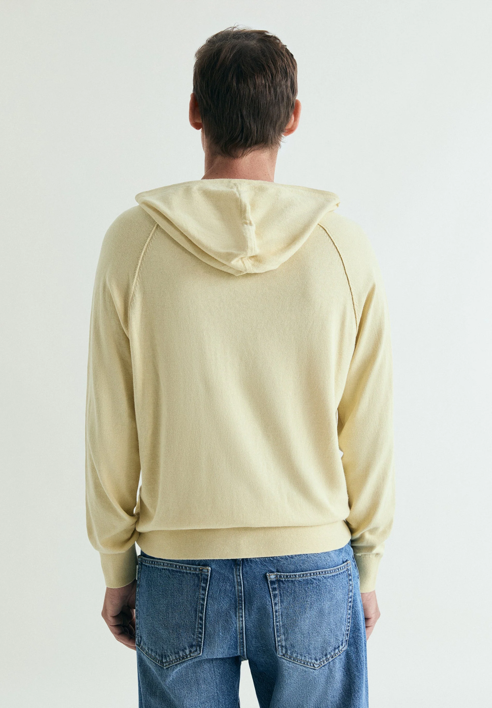FINE KNIT HOODIE - Image 3